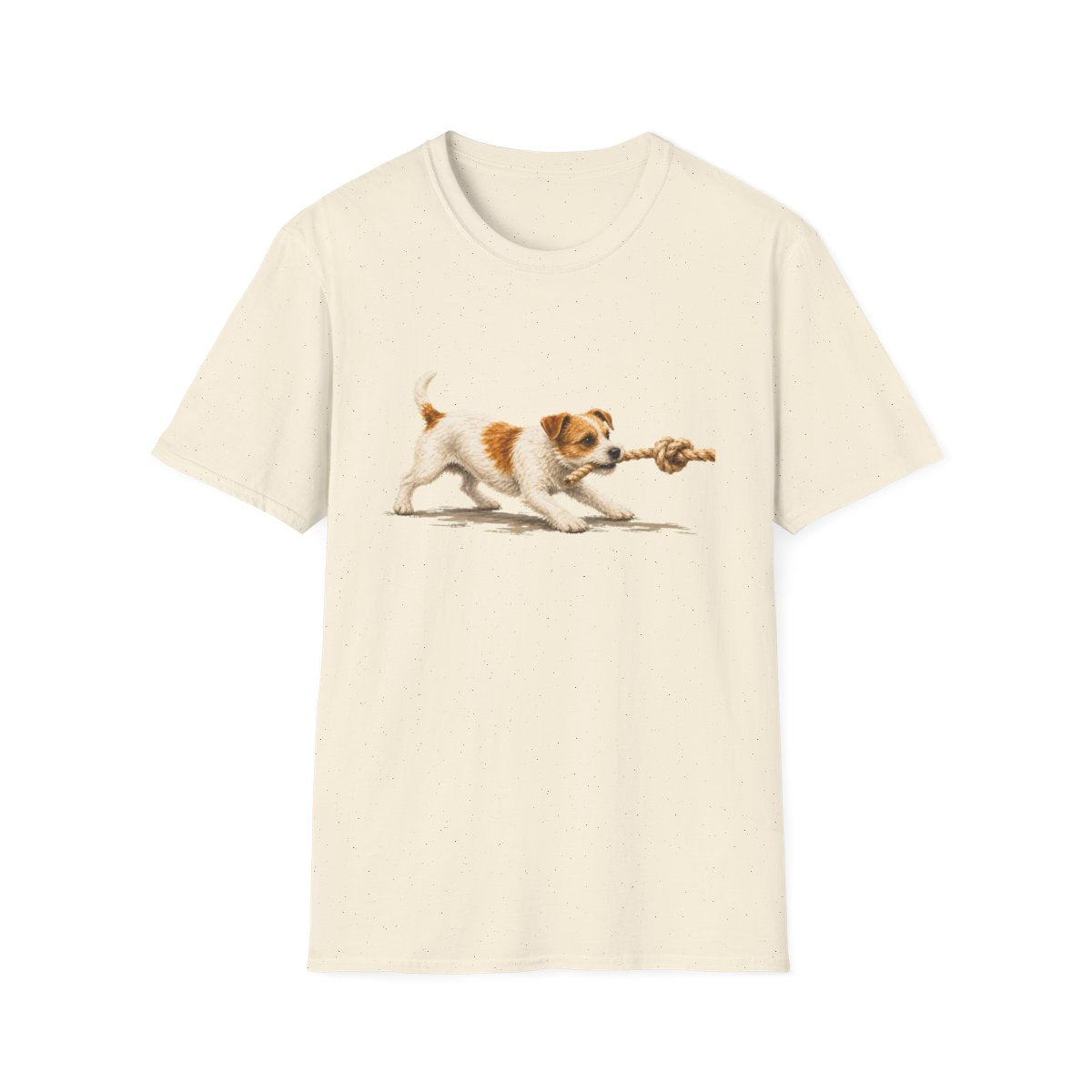 It's Mine Jack Russell Terrier Tee - Natural