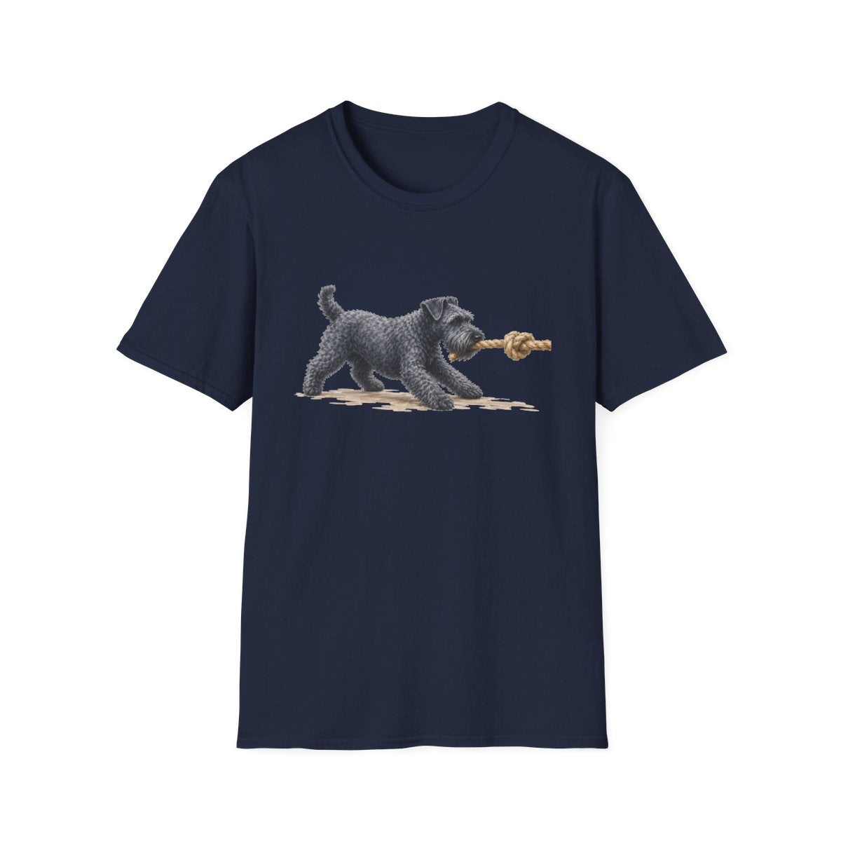 It's Mine Kerry Blue Terrier Tee - Navy