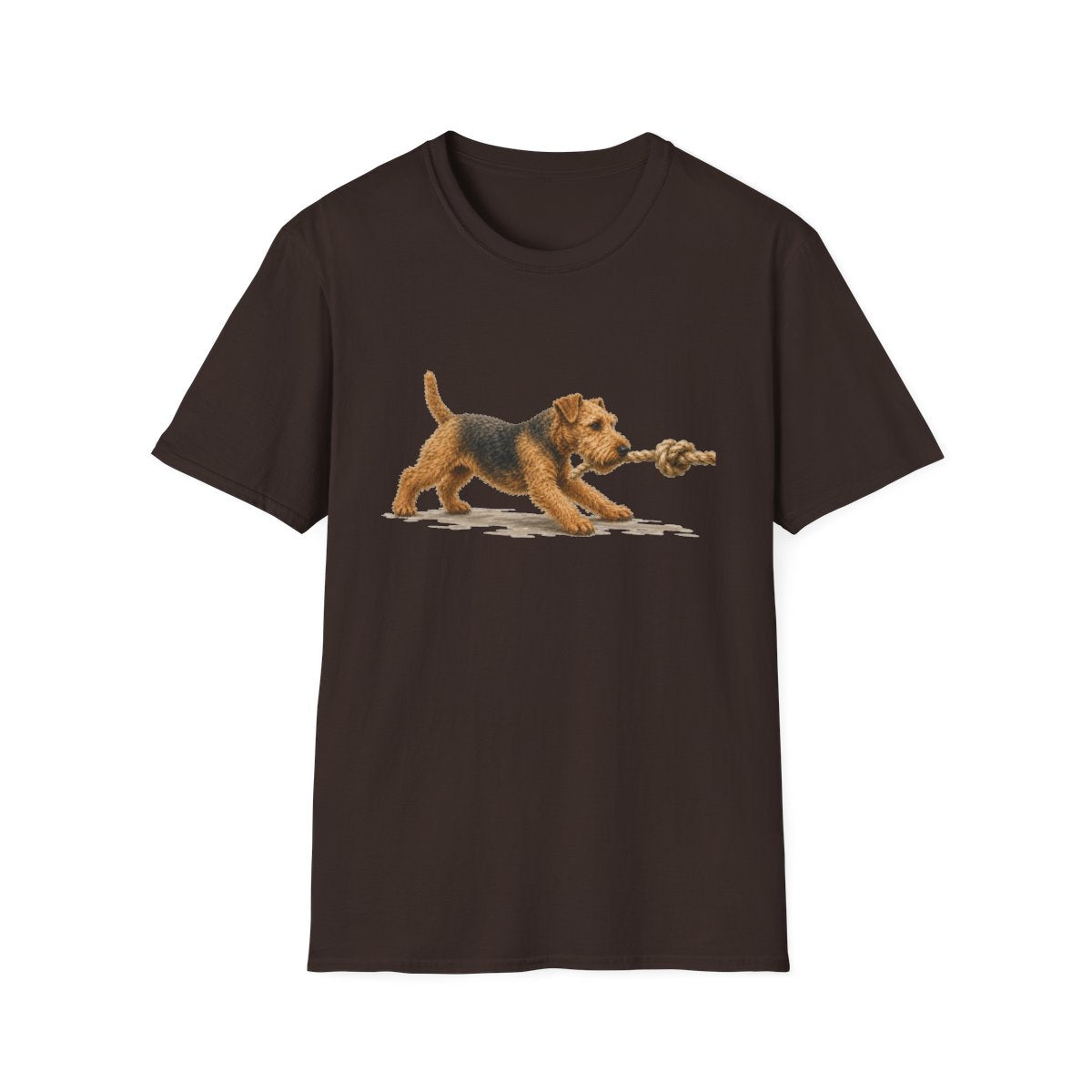 It's Mine Lakeland Terrier Tee - Dark Chocolate