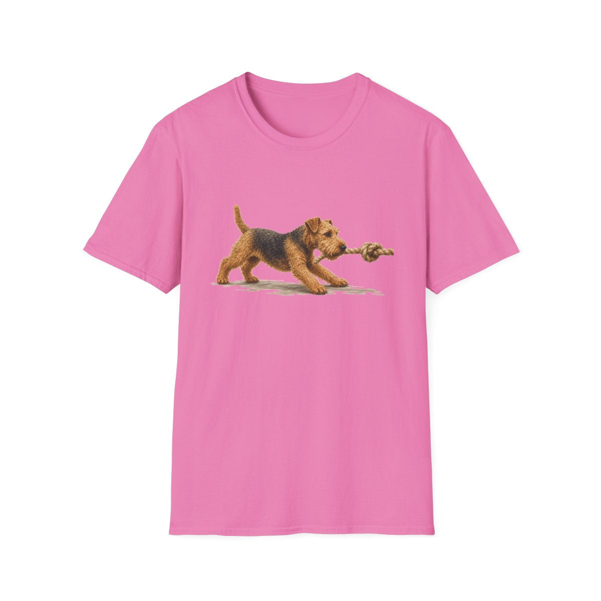 It's Mine Lakeland Terrier Tee - Azalea