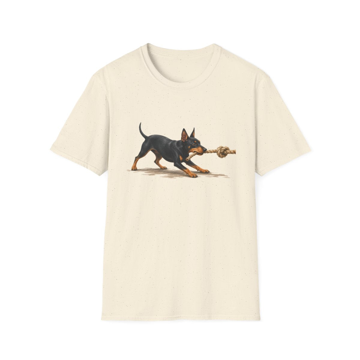 It's Mine Manchester Terrier Tee - Natural