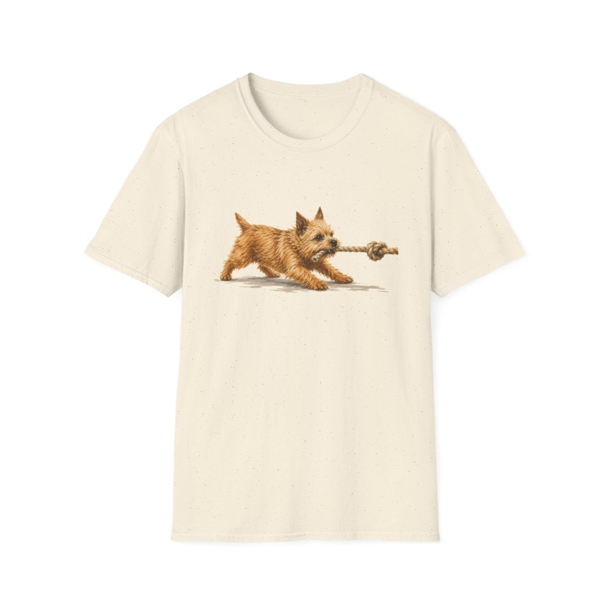 It's Mine Norwich Terrier Tee - Natural