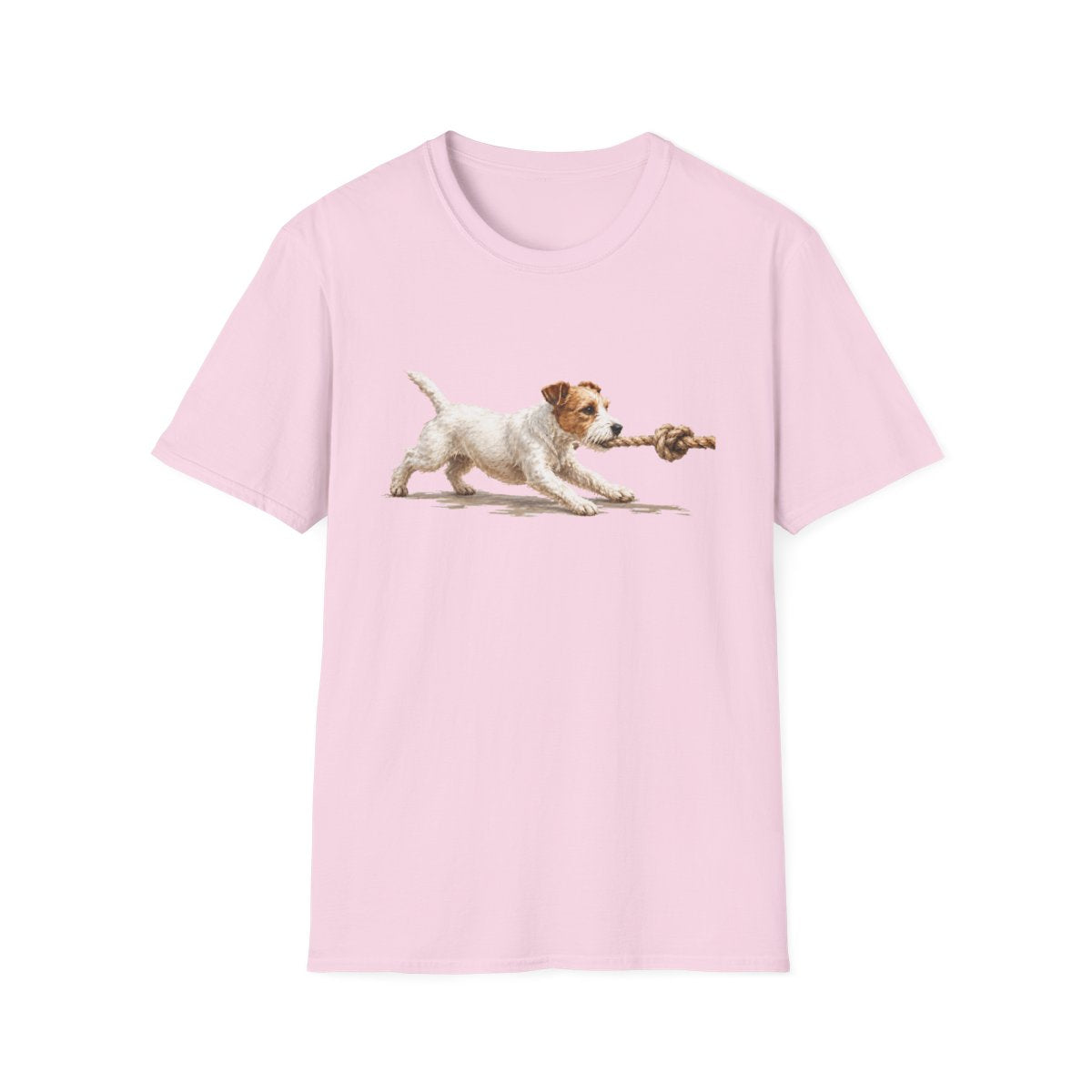 It's Mine Parson Russell Terrier Tee - Light Pink
