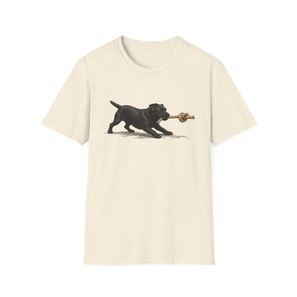 It's Mine Patterdale Terrier Tee - Natural