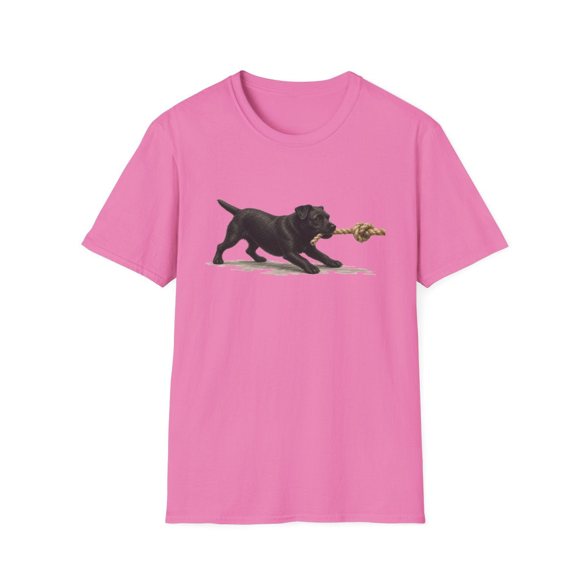 It's Mine Patterdale Terrier Tee - Azalea