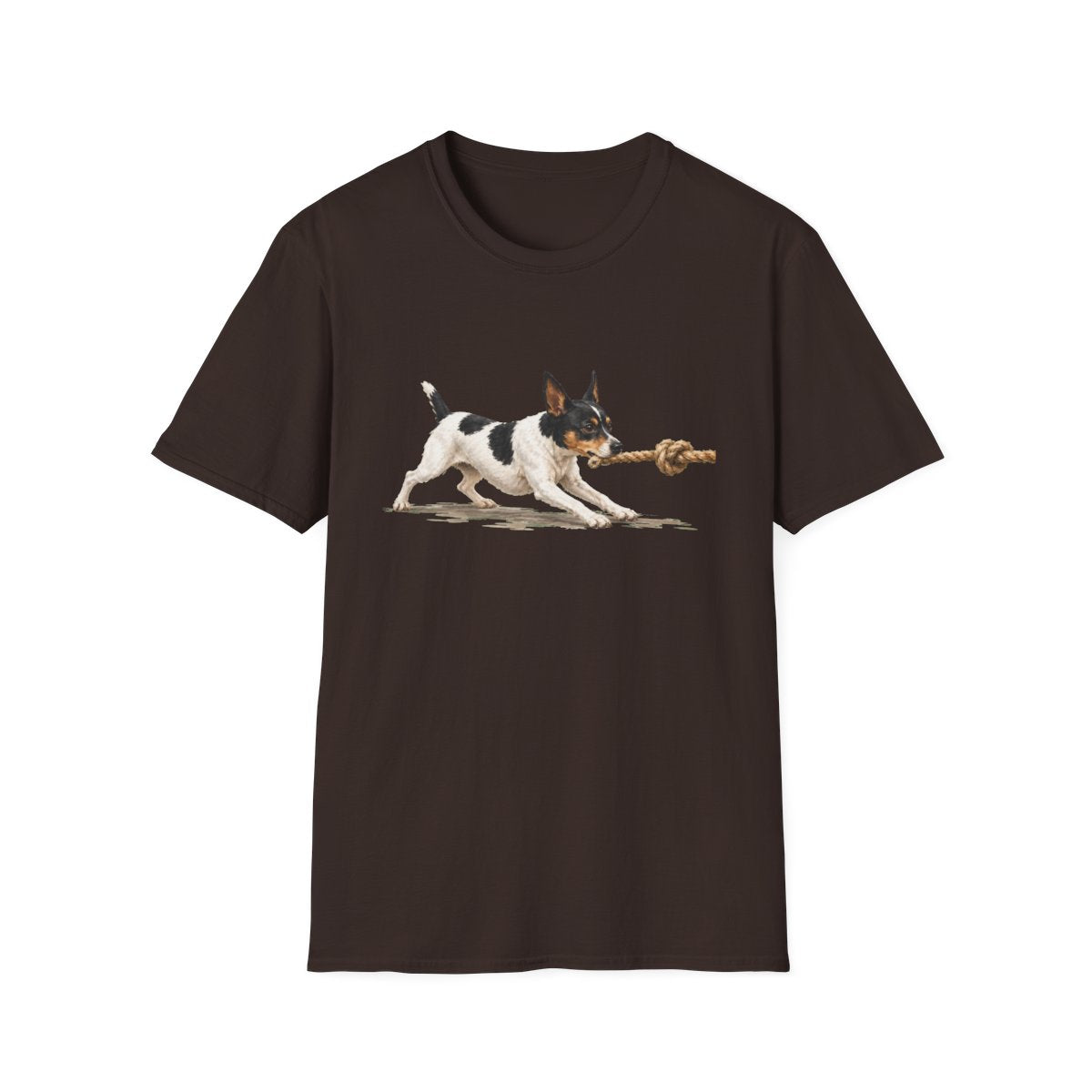 It's Mine Rat Terrier Tee - Dark Chocolate