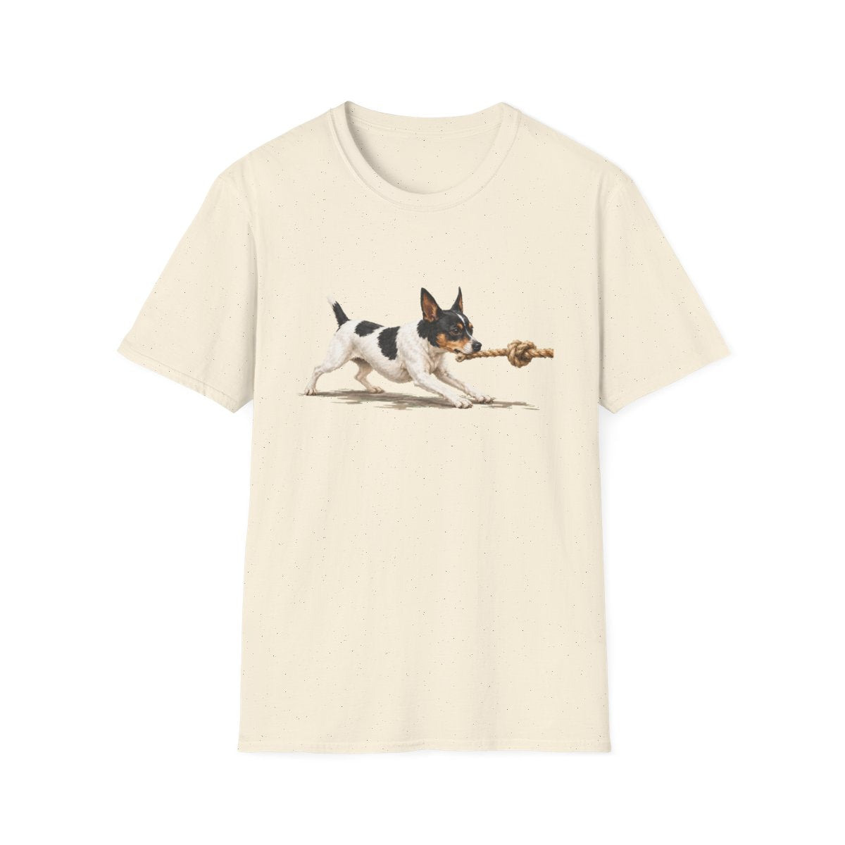 It's Mine Rat Terrier Tee - Natural
