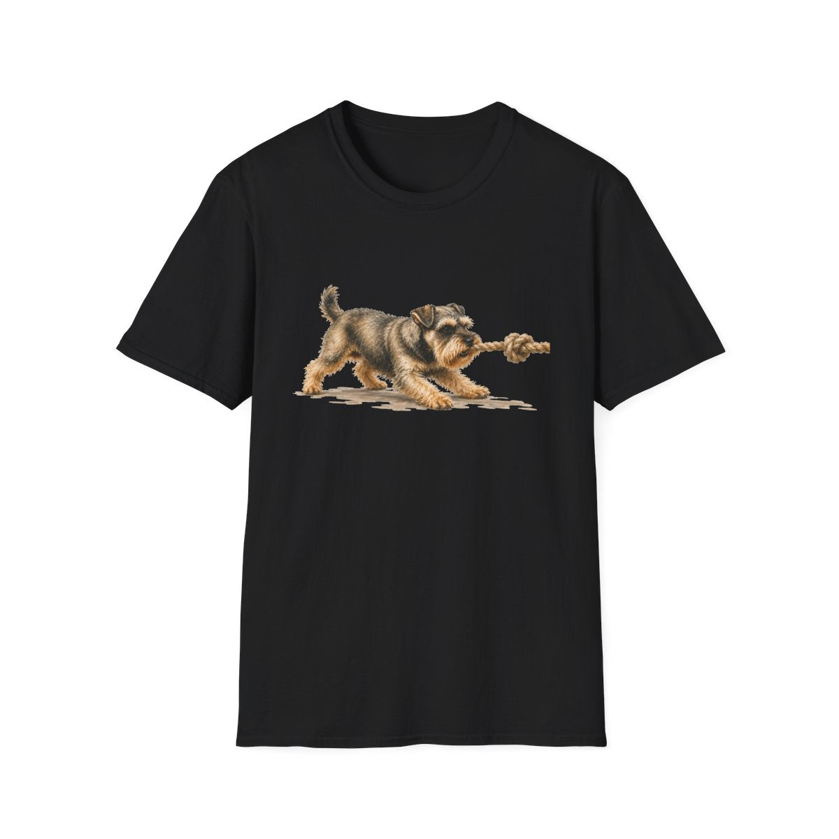 It's Mine Schnauzer Tee - Black