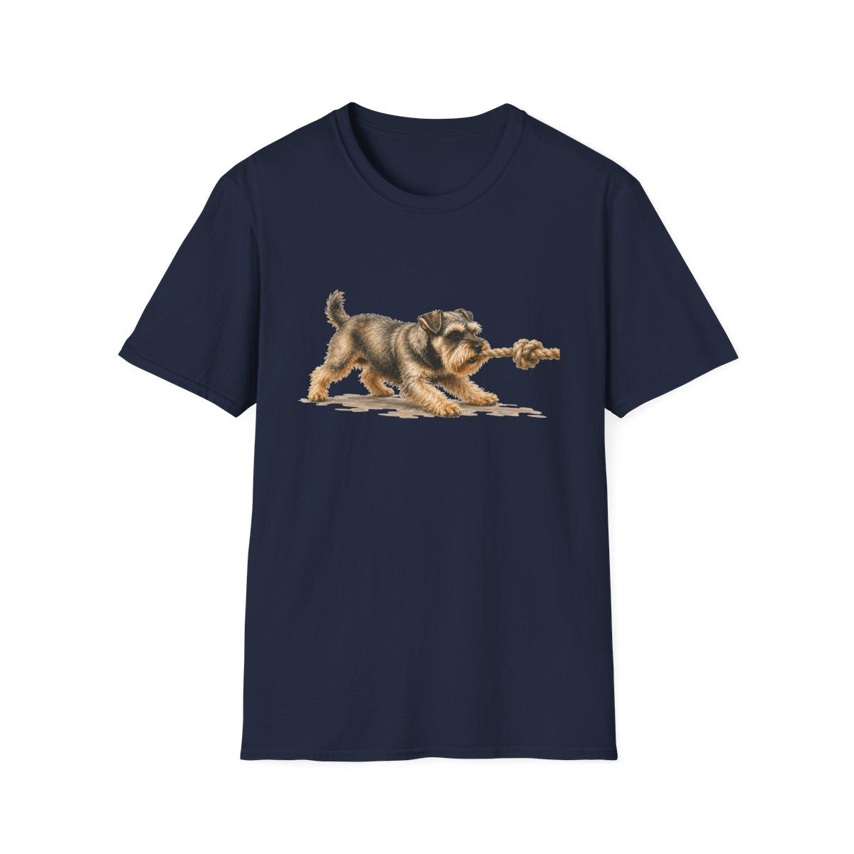 It's Mine Schnauzer Tee - Navy