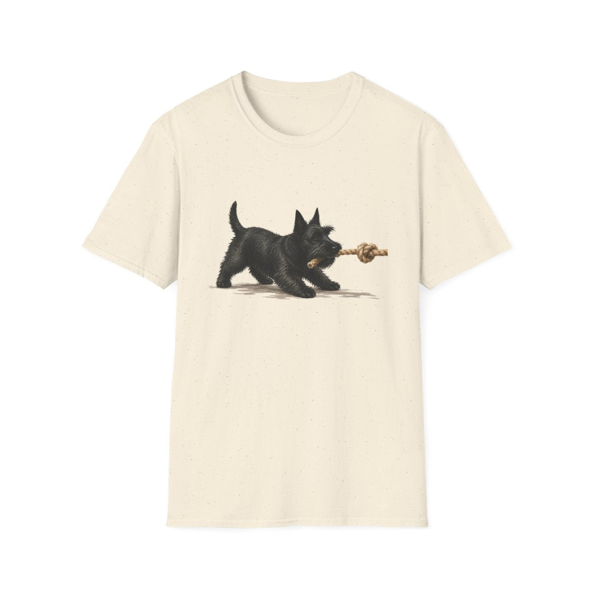 It's Mine Scottish Terrier Tee - Natural