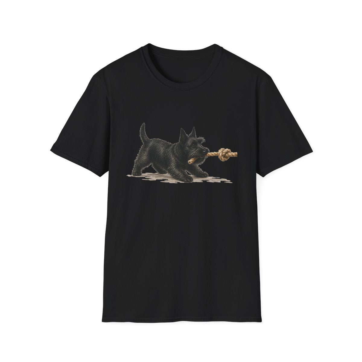 It's Mine Scottish Terrier Tee - Black