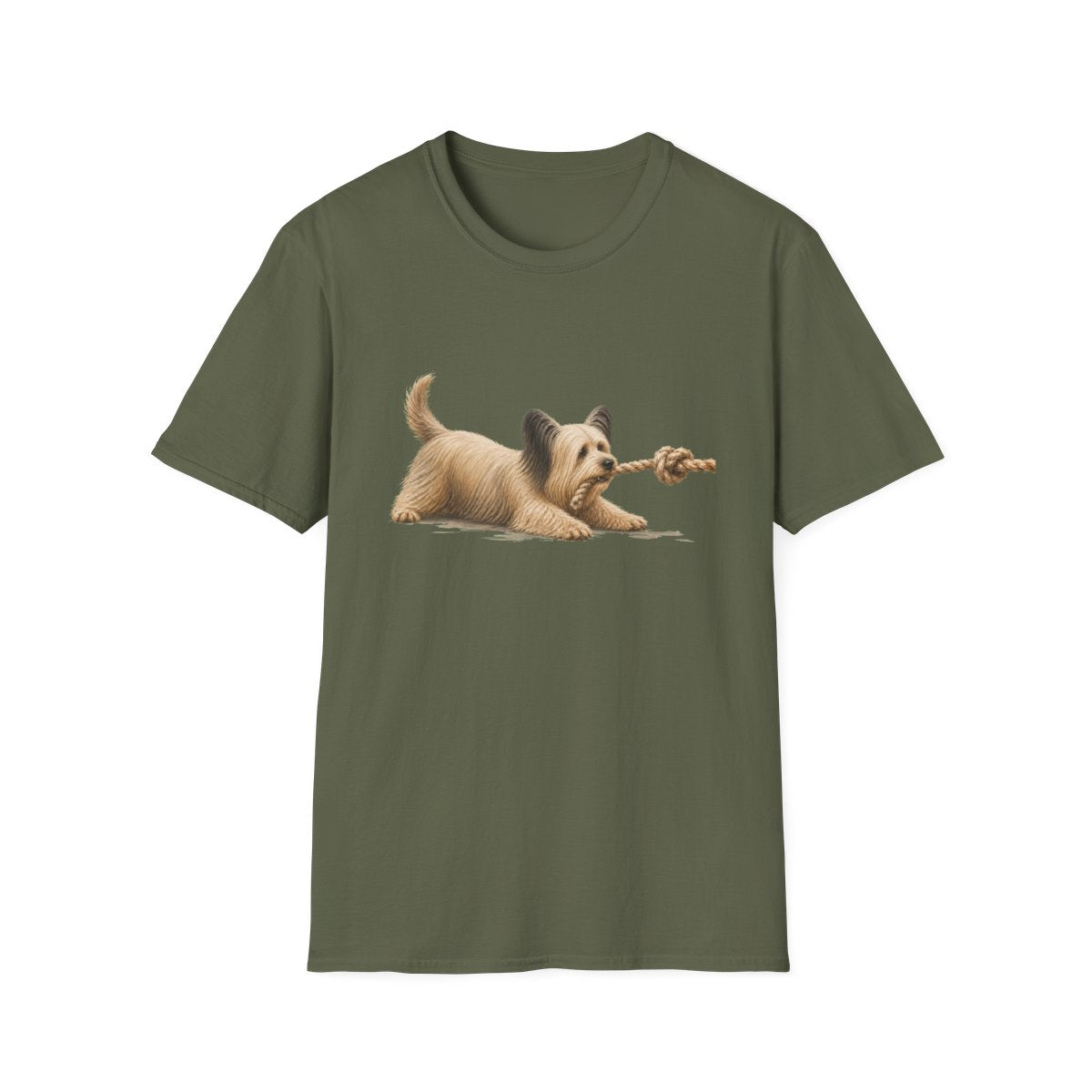 It's Mine Skye Terrier Tee - Military Green