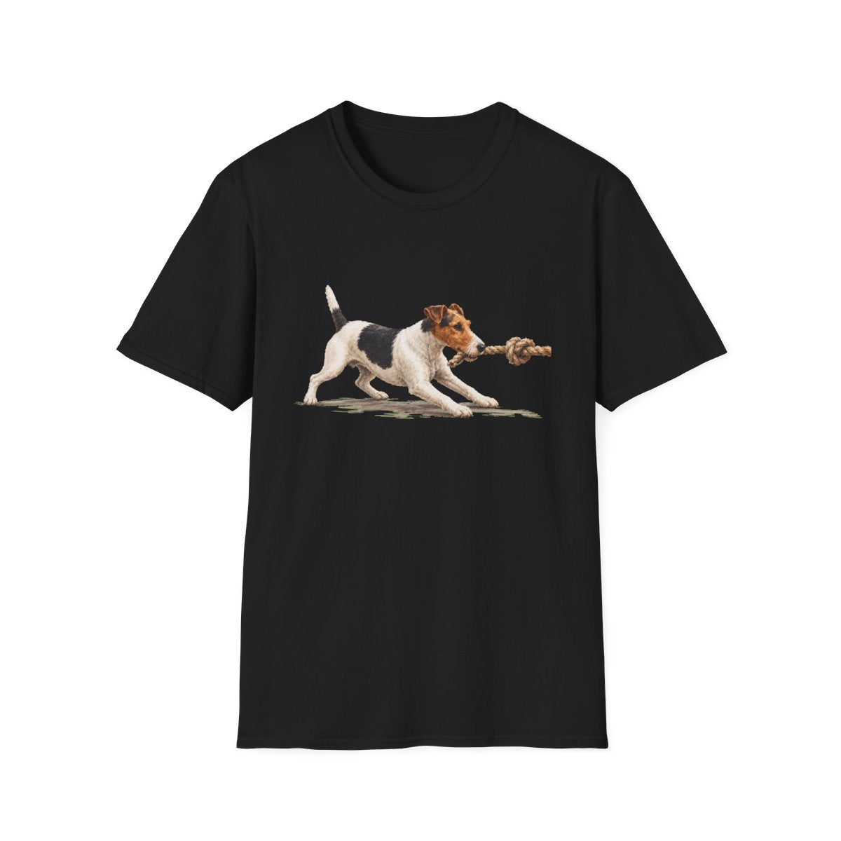 It's Mine Smooth Fox Terrier Tee - Black