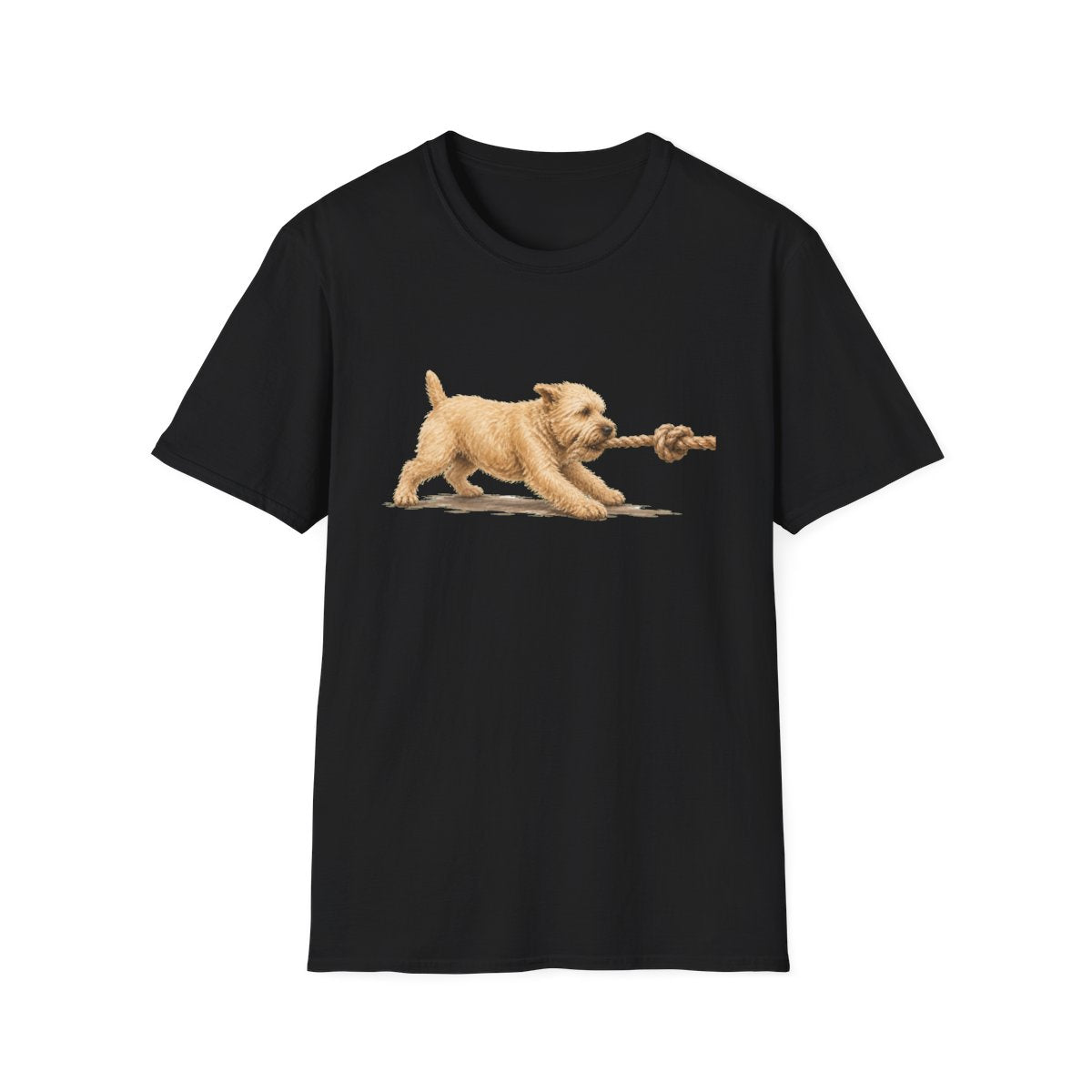 It's Mine Soft Coated Wheaten Terrier Tee - Black