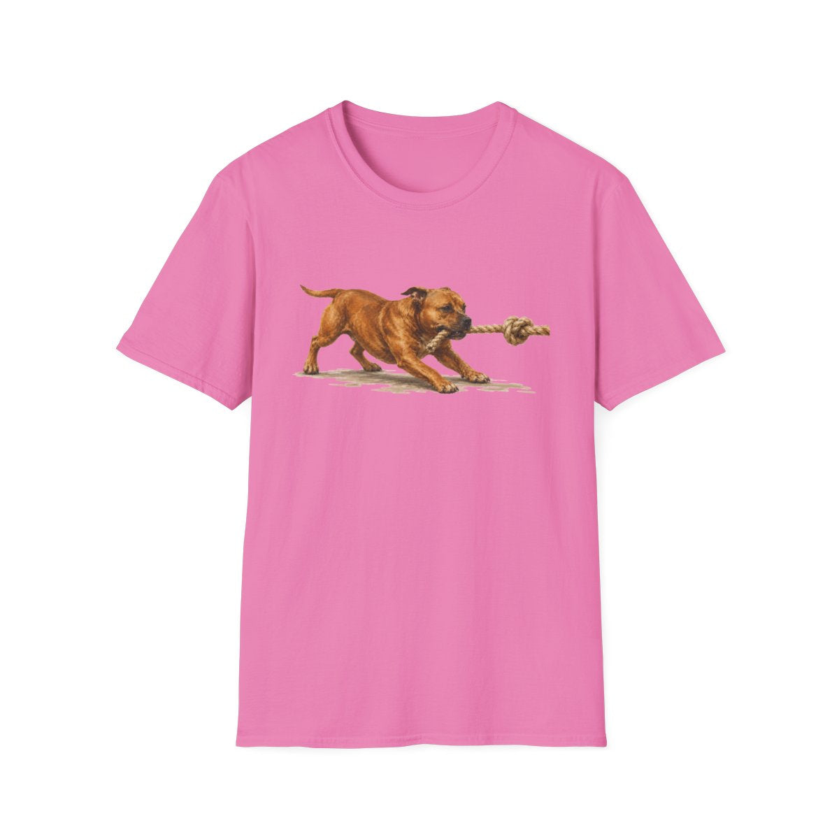 It's Mine Staffordshire Bull Terrier Tee - Azalea