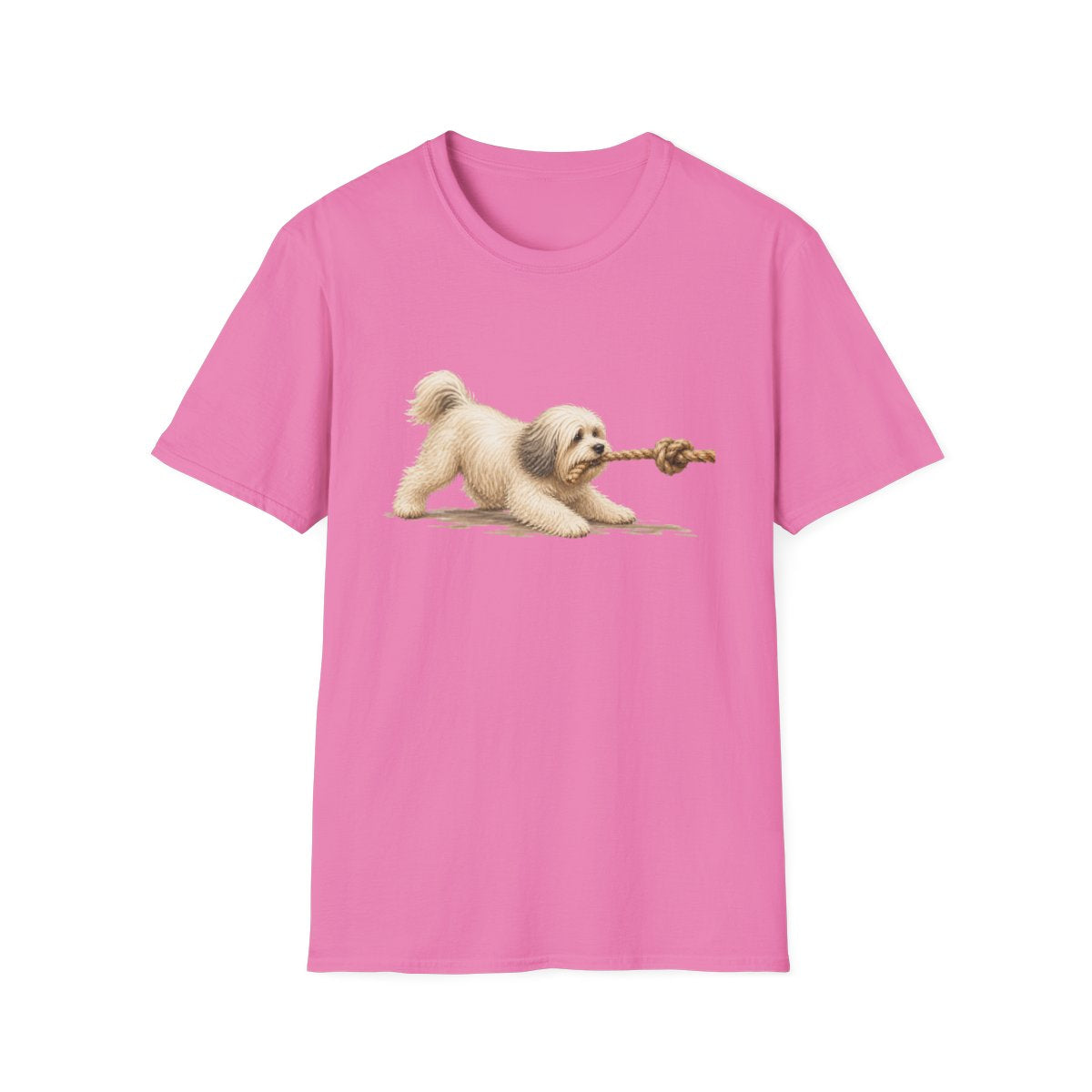 It's Mine Tibetan Terrier Tee - Azalea