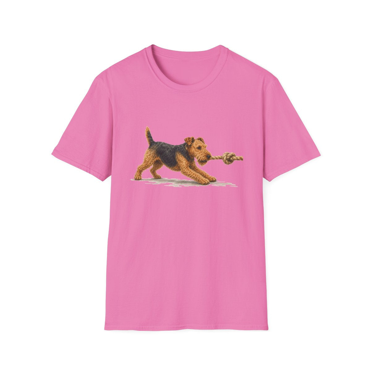 It's Mine Welsh Terrier Tee - Azalea