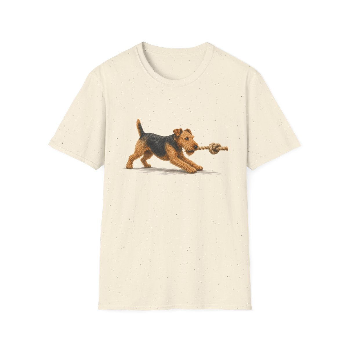 It's Mine Welsh Terrier Tee - Natural