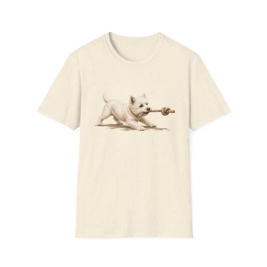 It's Mine Westie Tee - Natural