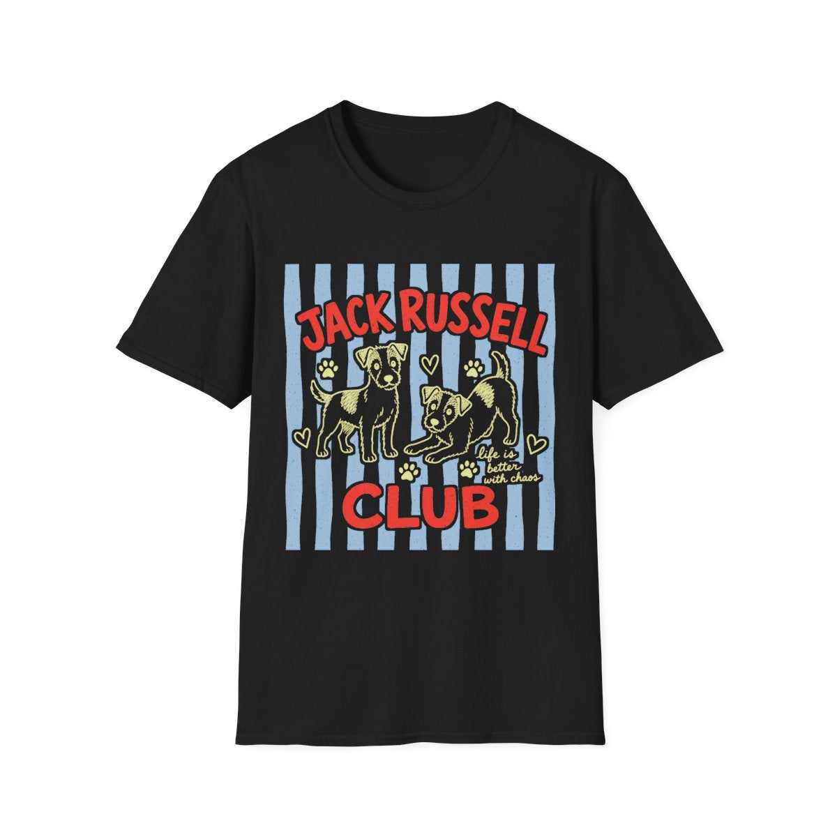 Jack Russell Club Tee - Black