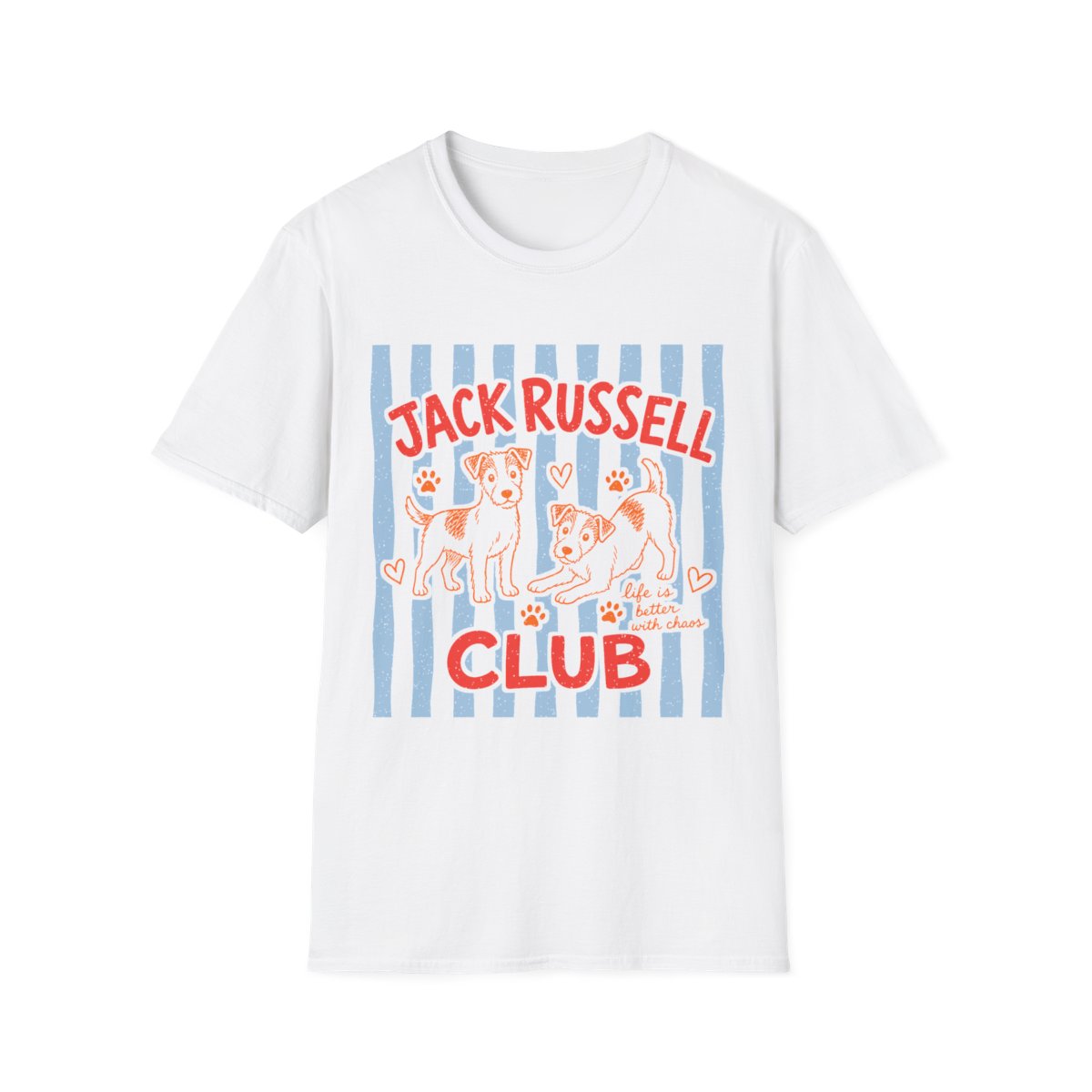Jack Russell Club Tee - White