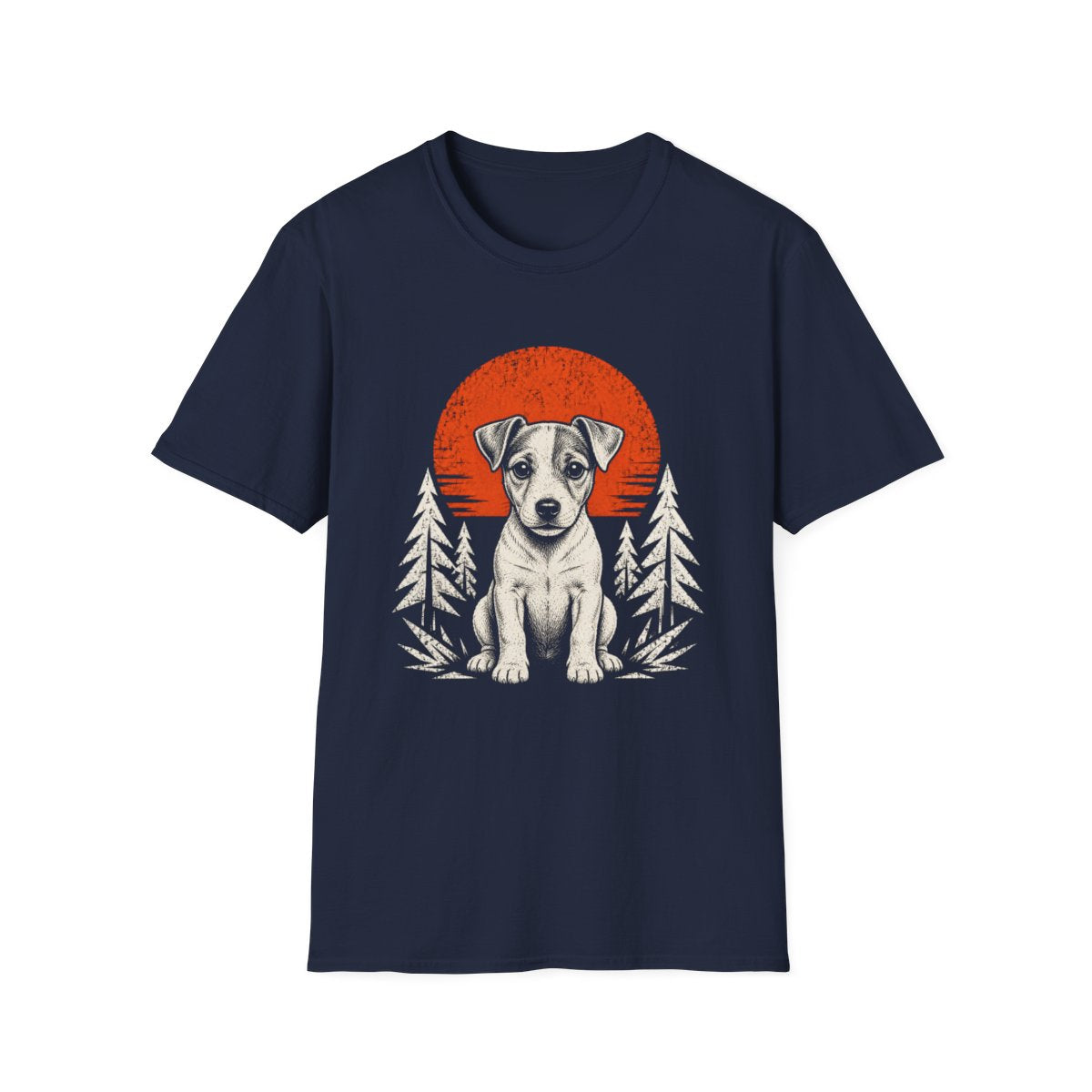 Jack Russell Terrier Adventure Club Tee - Navy