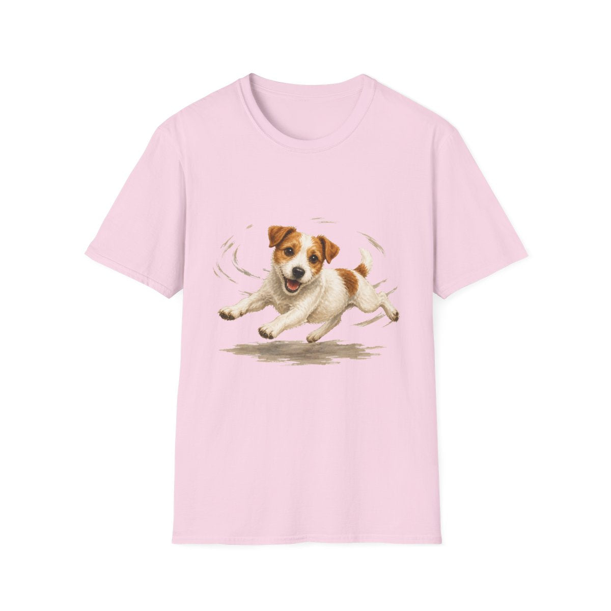 Jack Russell Terrier Certified Zoomies Champion Tee - Light Pink
