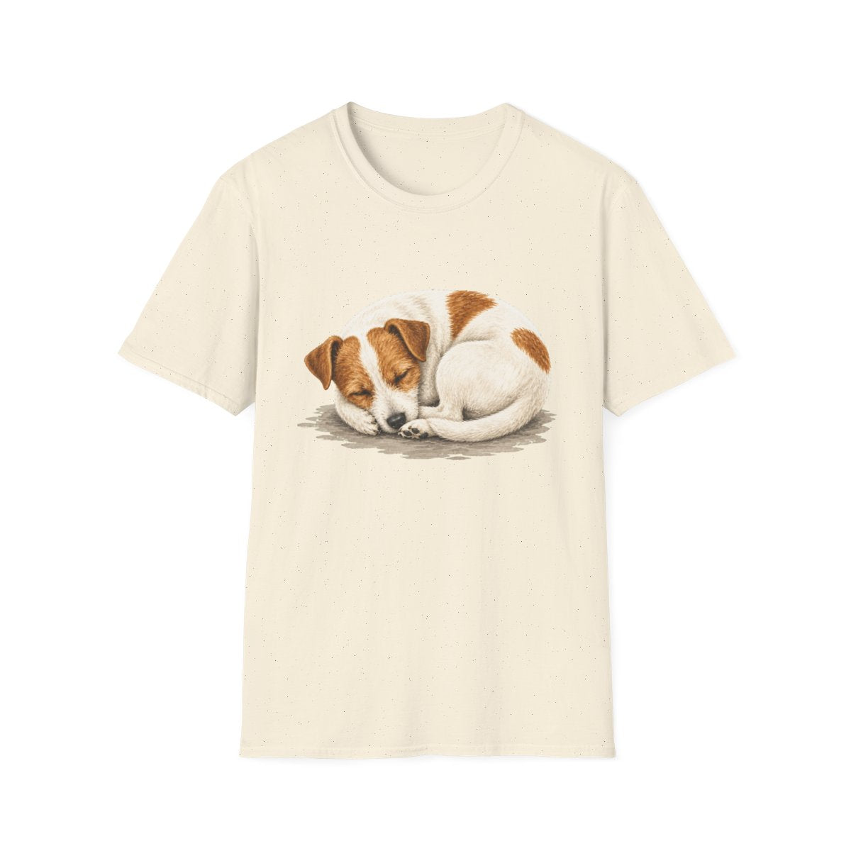 Jack Russell Terrier Rest At Last Tee - Natural