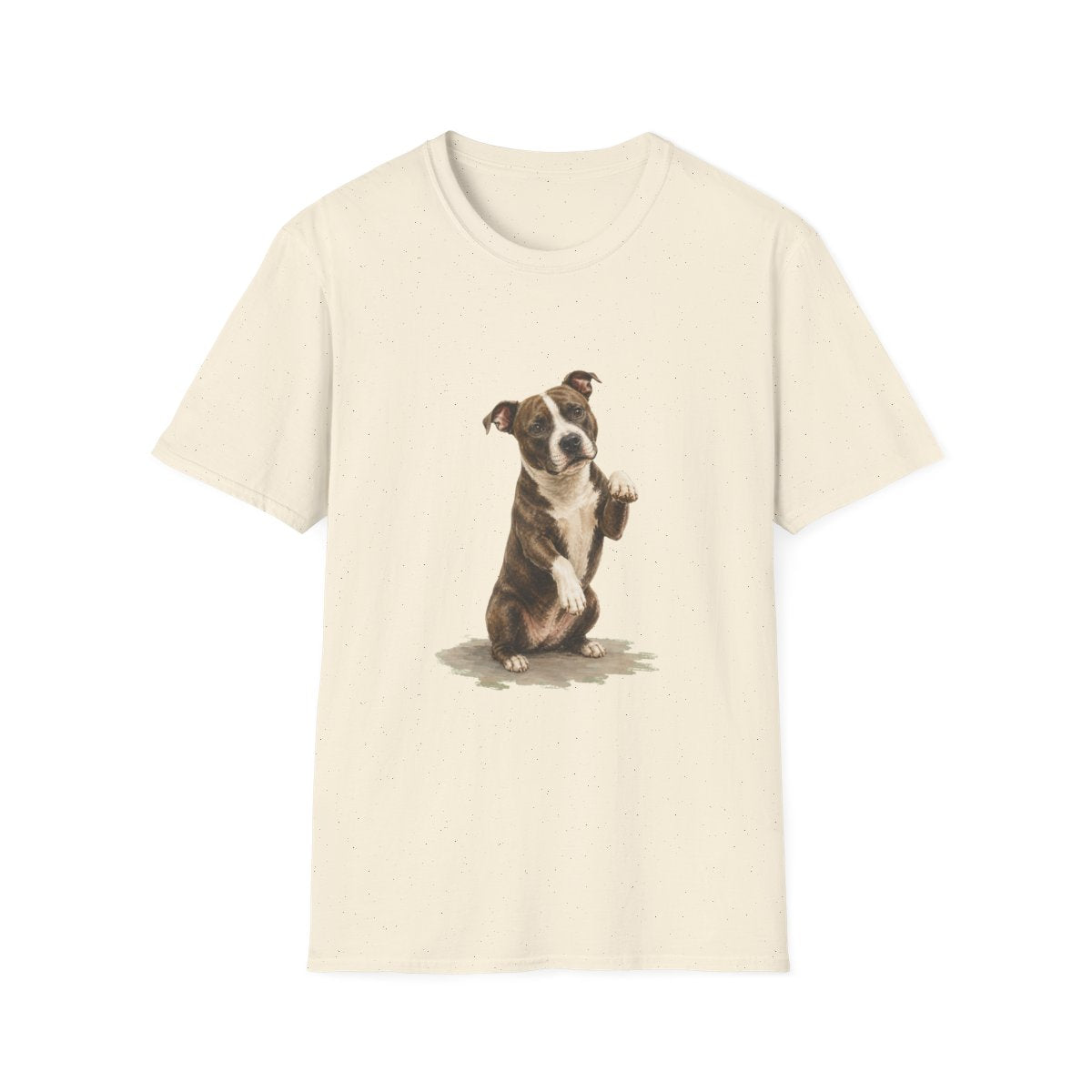 Just One Bite American Staffordshire Terrier Tee - Natural