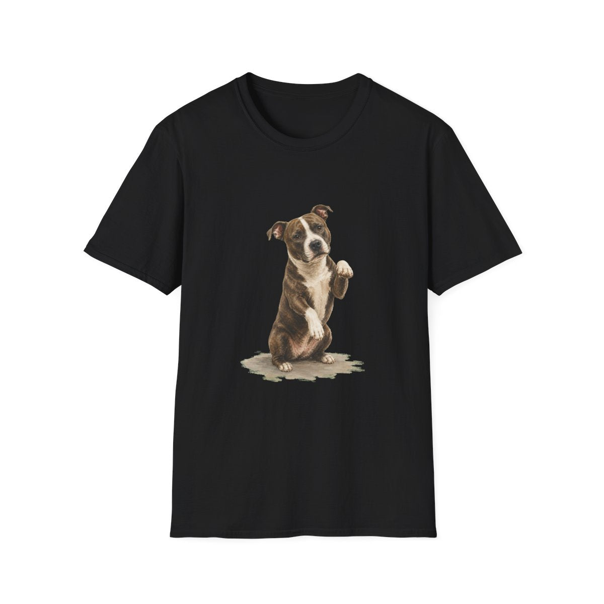 Just One Bite American Staffordshire Terrier Tee - Black