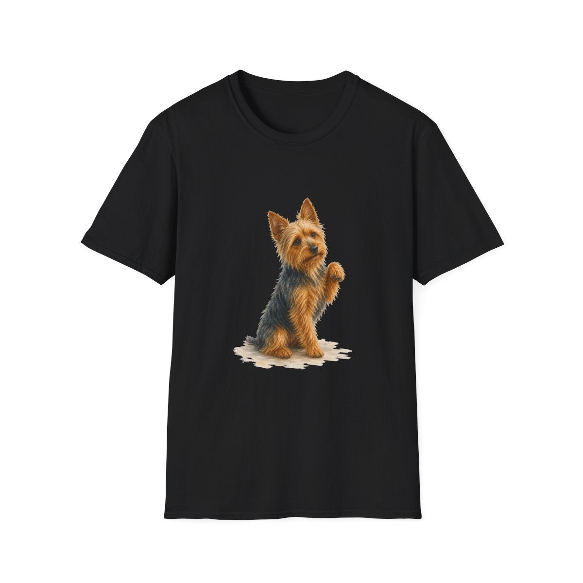 Just One Bite Australian Terrier Tee - Black
