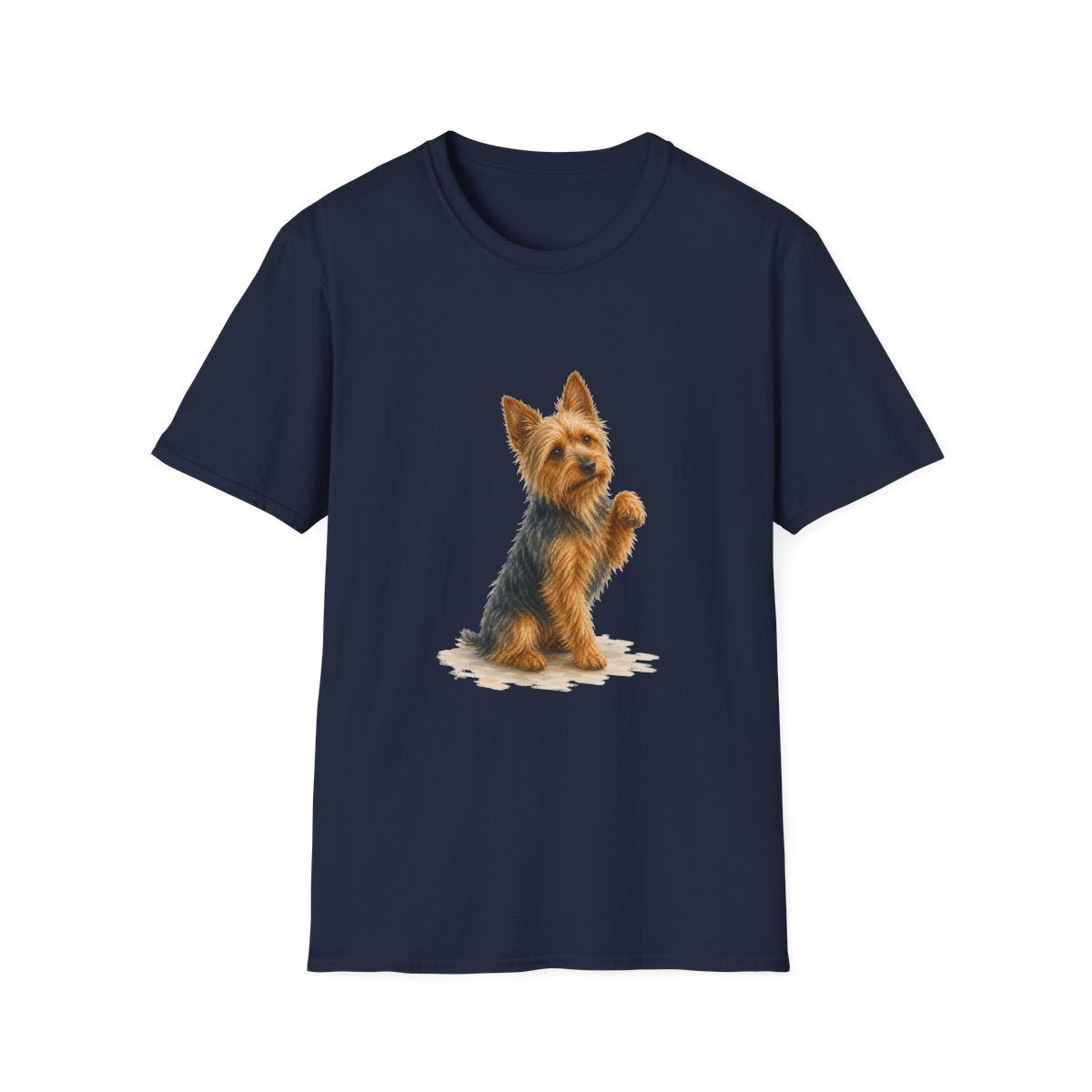 Just One Bite Australian Terrier Tee - Navy