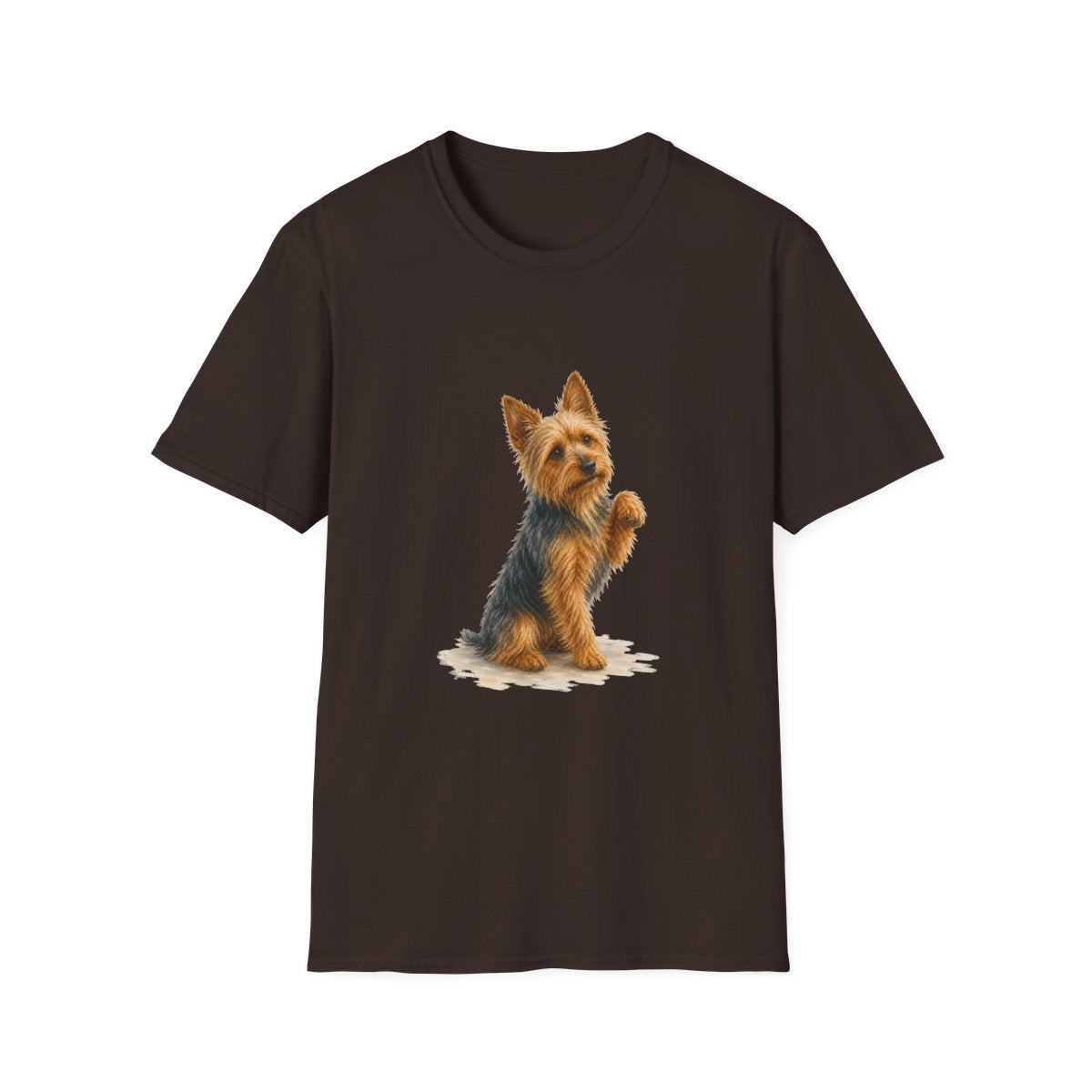 Just One Bite Australian Terrier Tee - Dark Chocolate