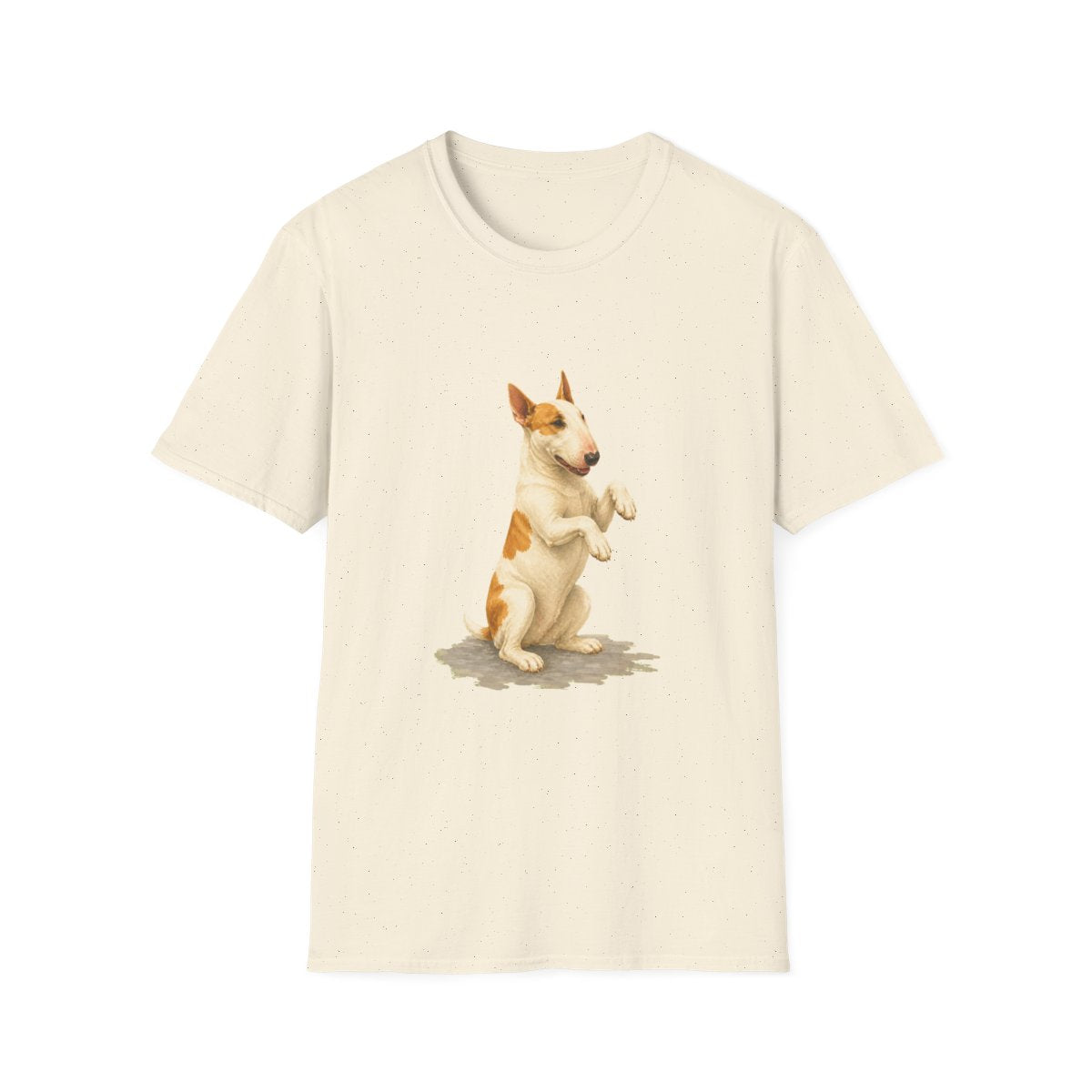 Just One Bite Bull Terrier Tee - Natural