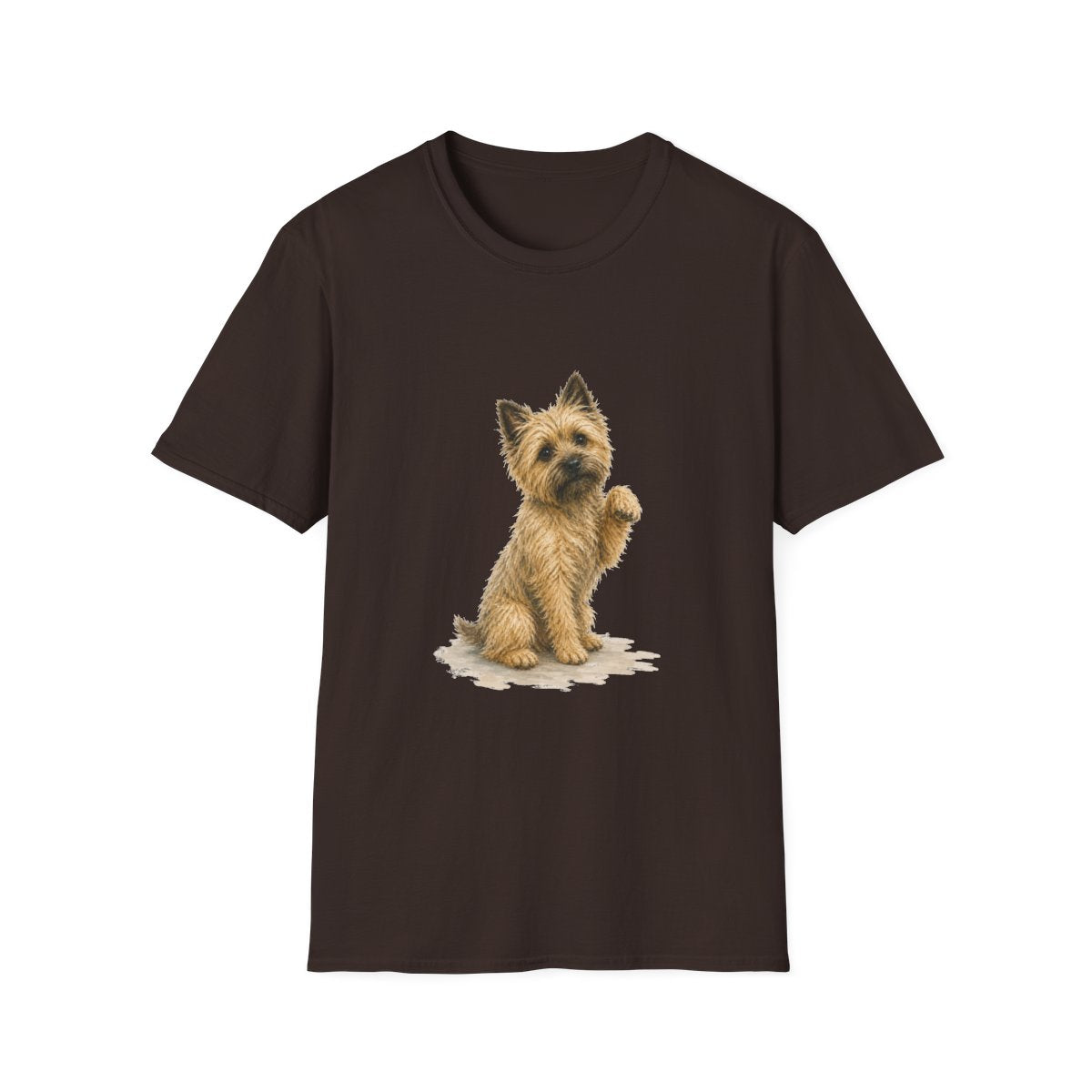 Just One Bite Cairn Terrier Tee - Dark Chocolate