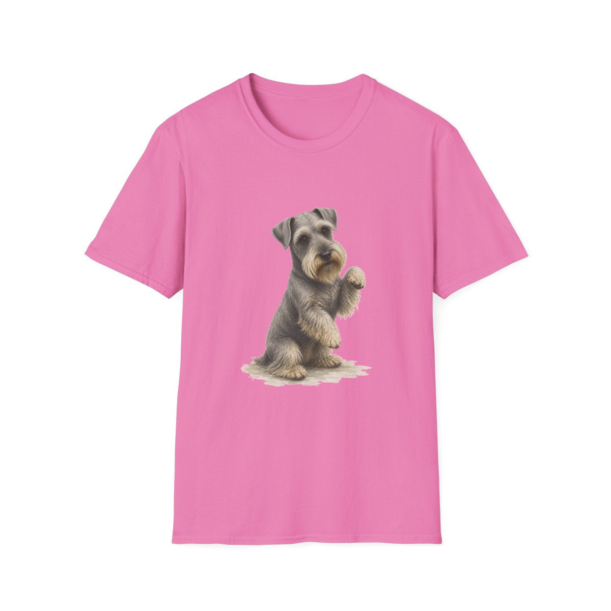 Just One Bite Cesky Terrier Tee - Azalea