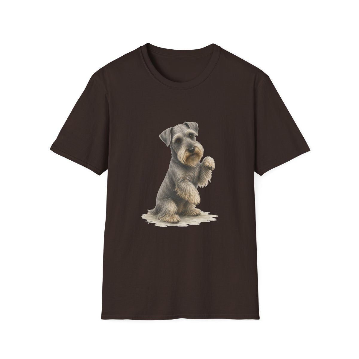 Just One Bite Cesky Terrier Tee - Dark Chocolate