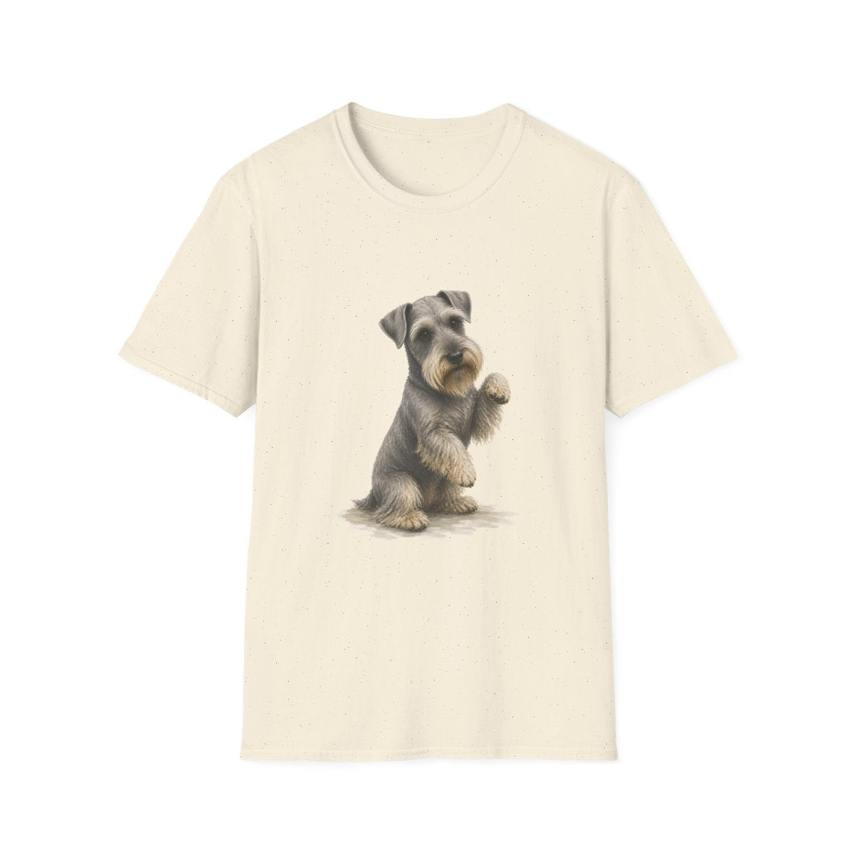 Just One Bite Cesky Terrier Tee - Natural