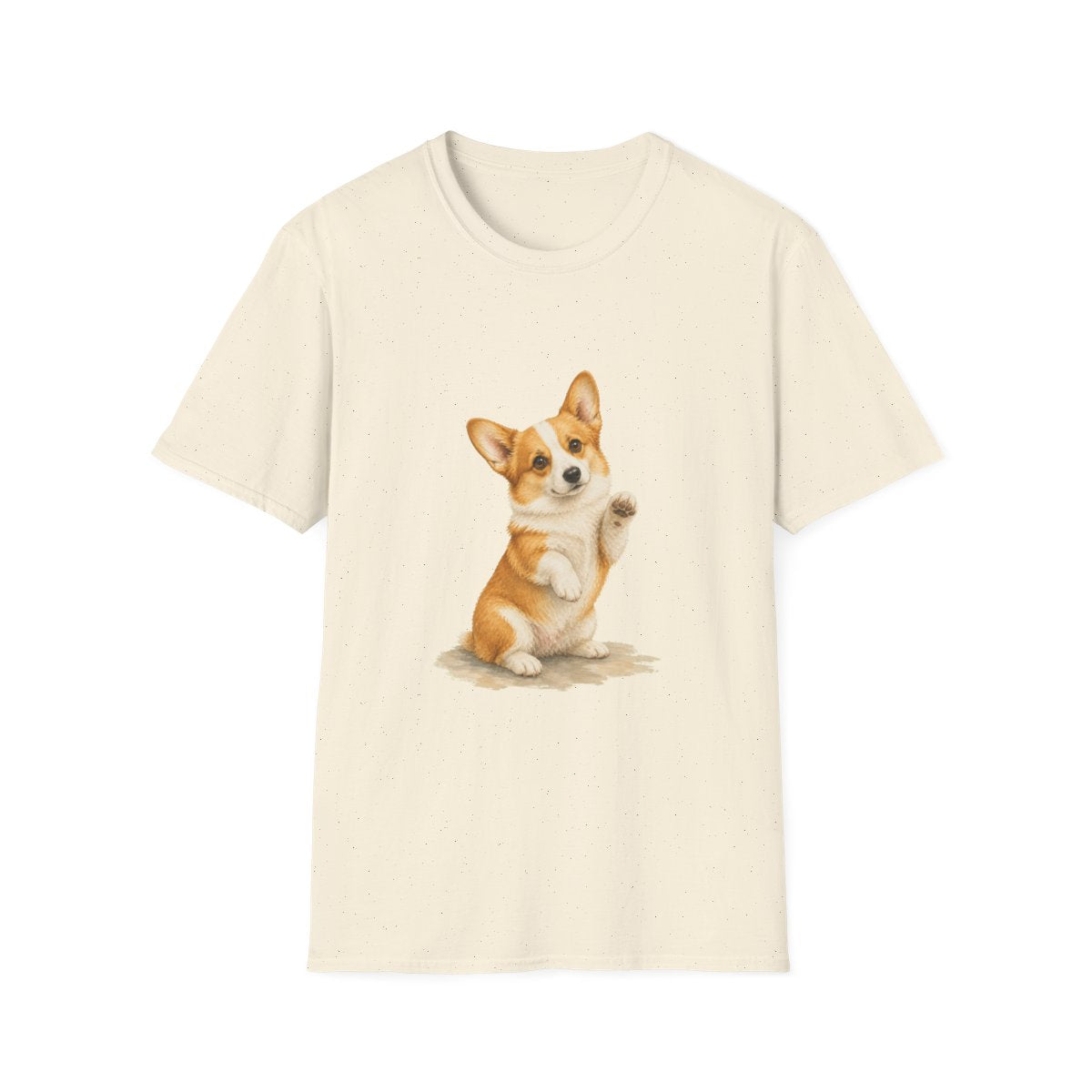 Just One Bite Corgi Tee - Natural