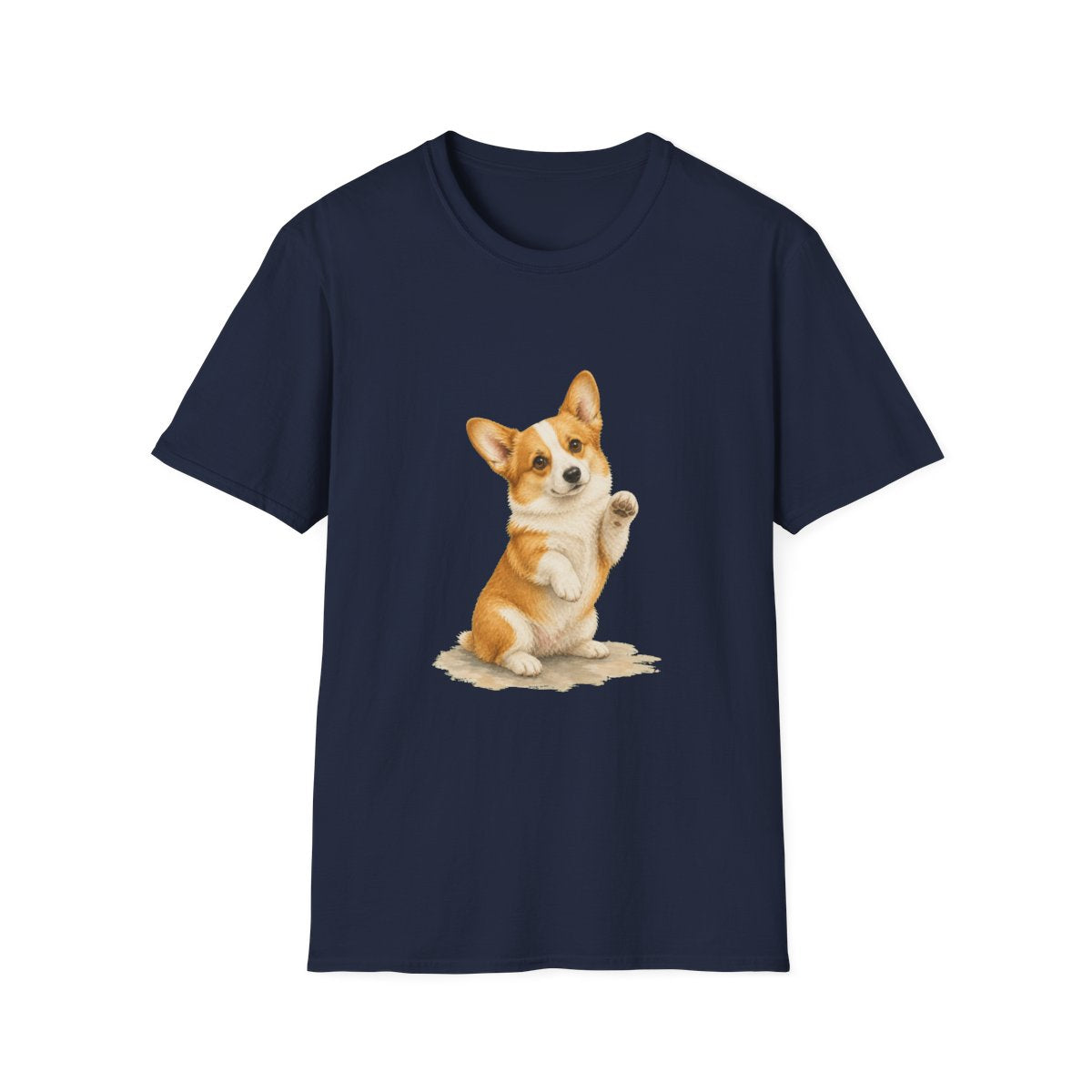 Just One Bite Corgi Tee - Navy