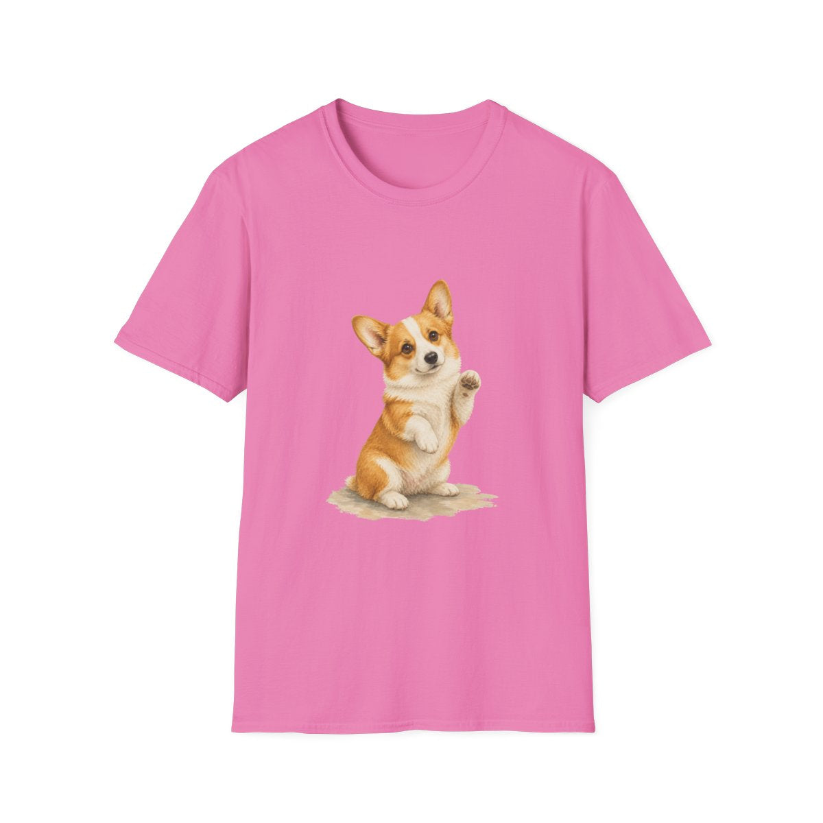 Just One Bite Corgi Tee - Azalea