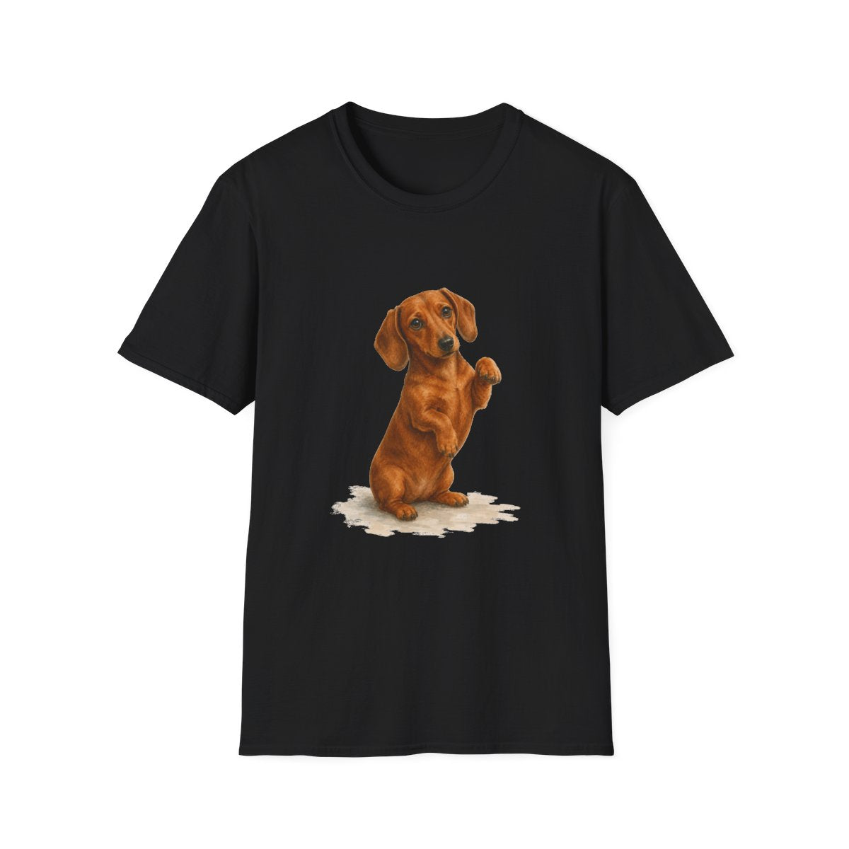 Just One Bite Dachshund Tee - Black