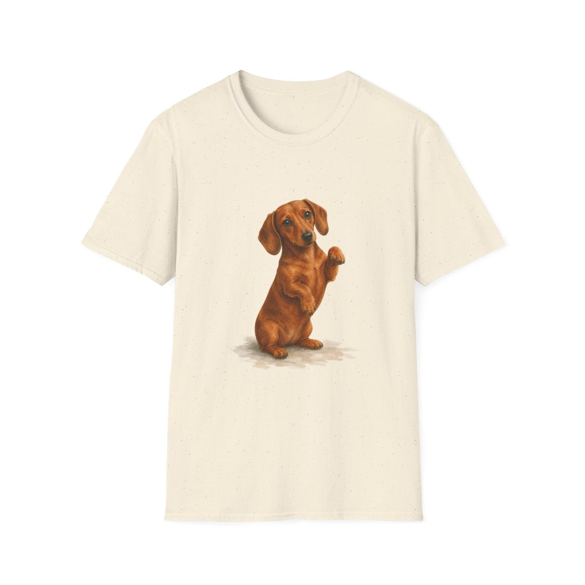 Just One Bite Dachshund Tee - Natural