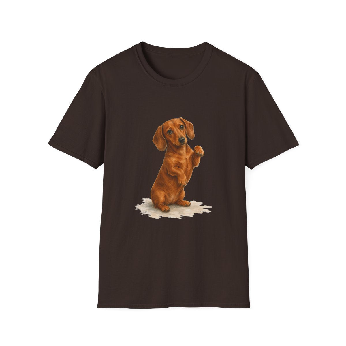 Just One Bite Dachshund Tee - Dark Chocolate