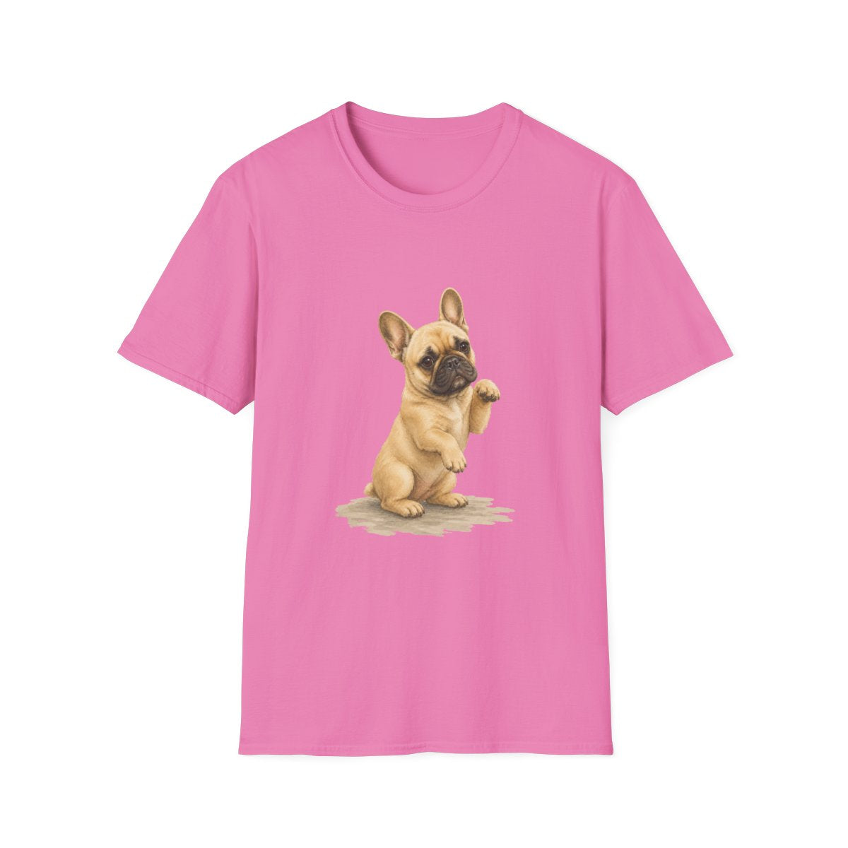 Just One Bite French Bulldog Tee - Azalea