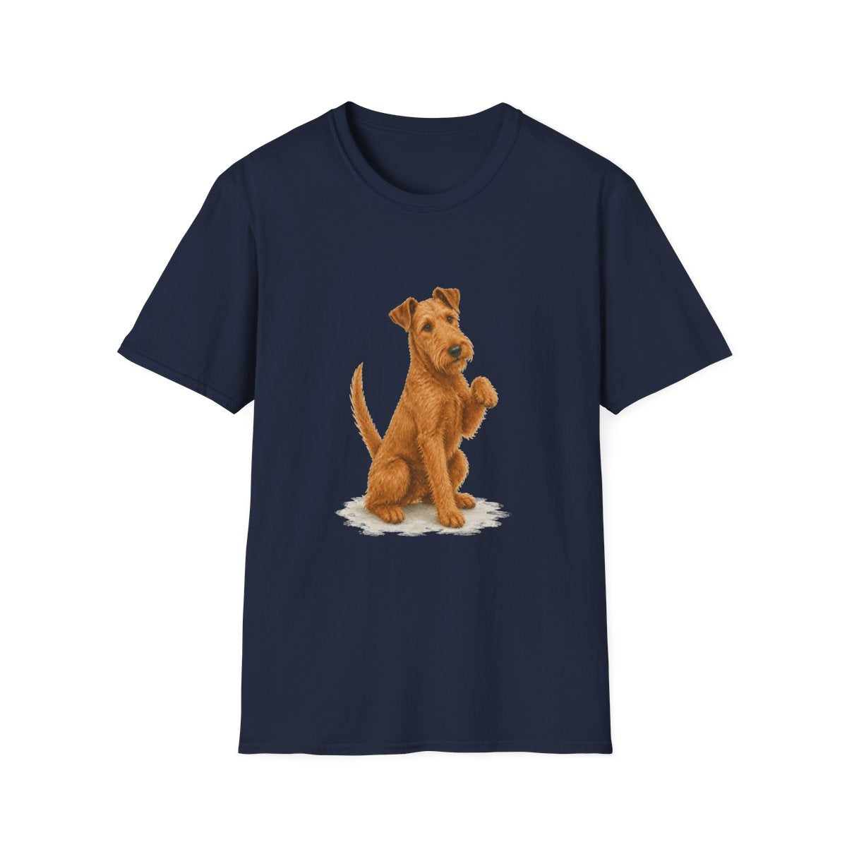 Just One Bite Irish Terrier Tee - Navy