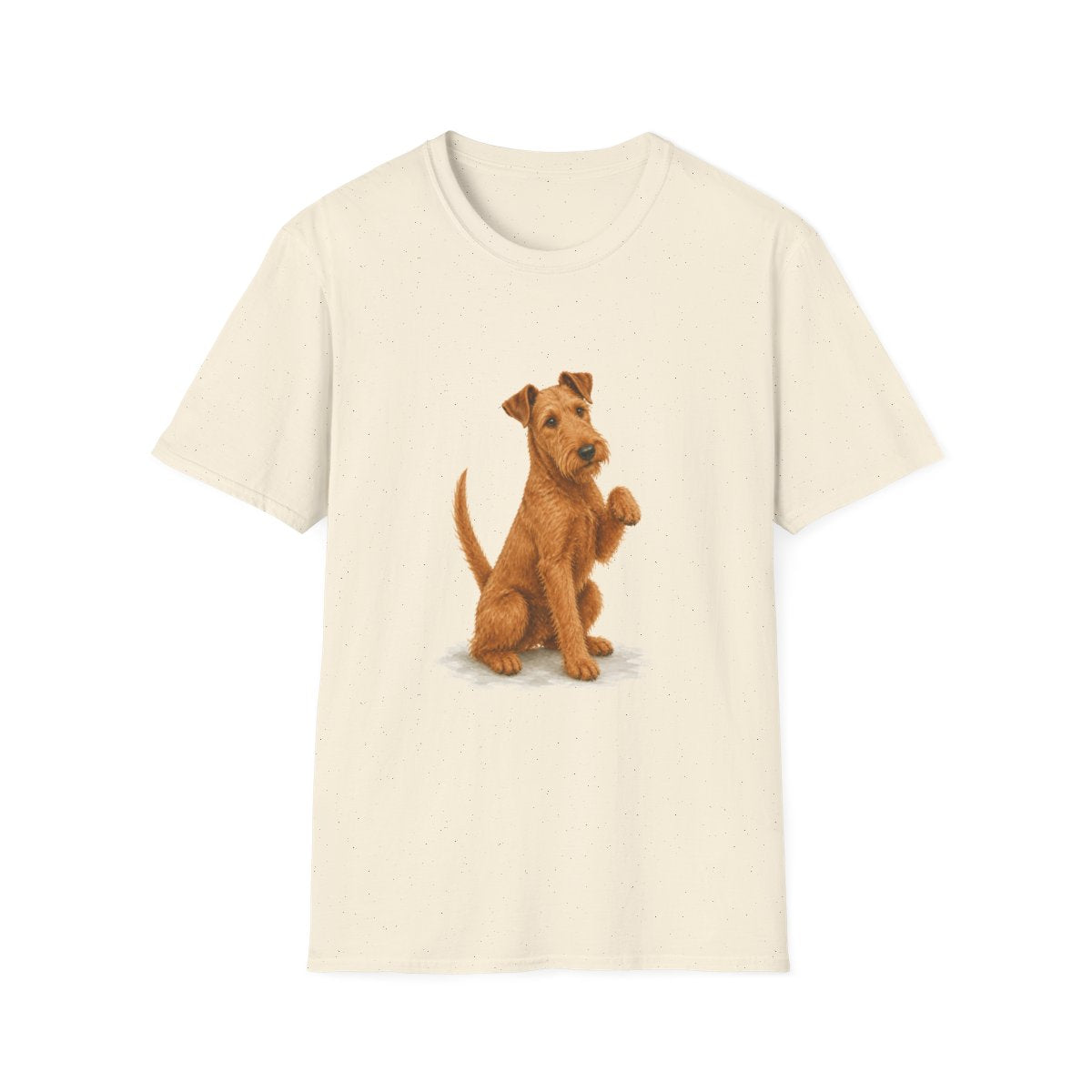 Just One Bite Irish Terrier Tee - Natural