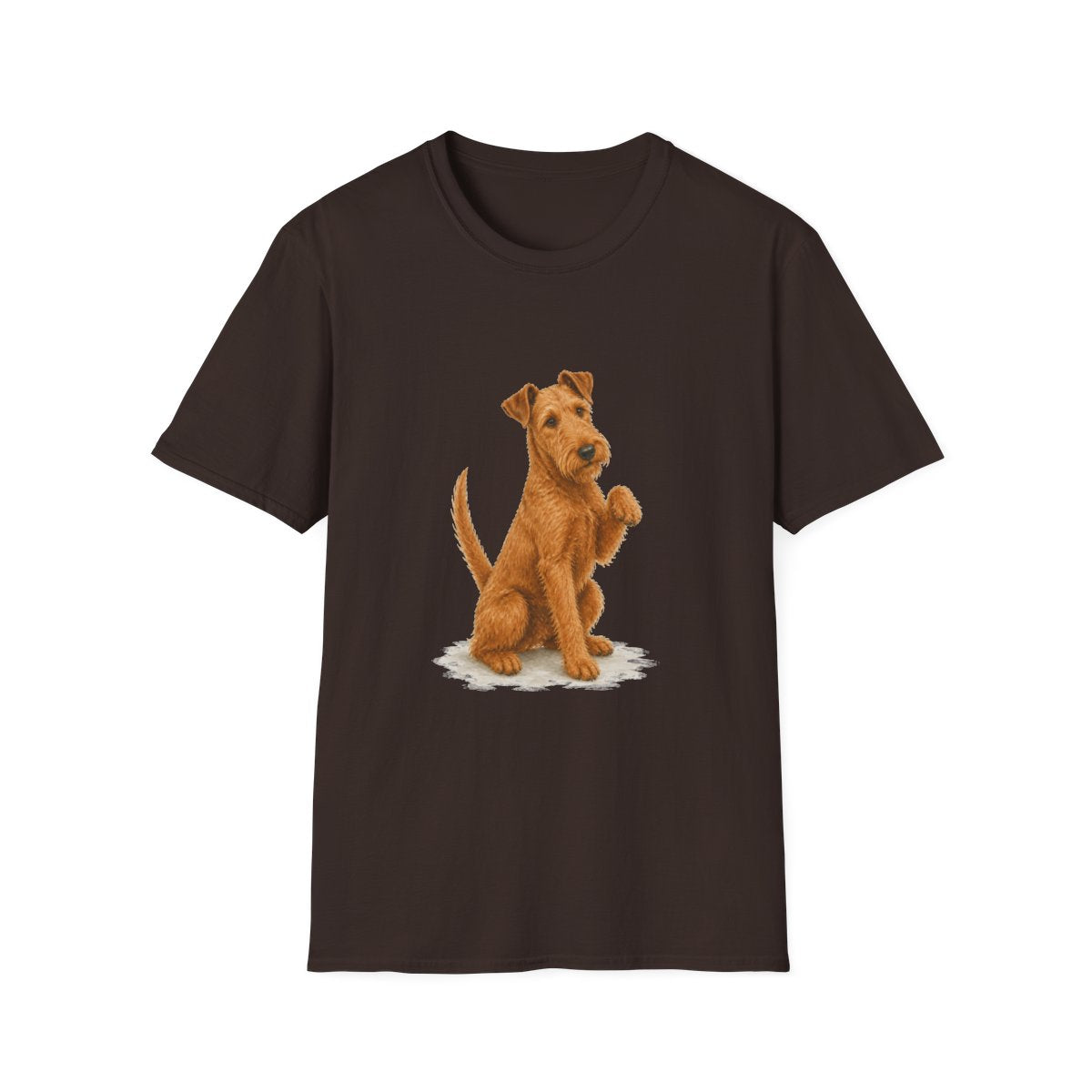 Just One Bite Irish Terrier Tee - Dark Chocolate