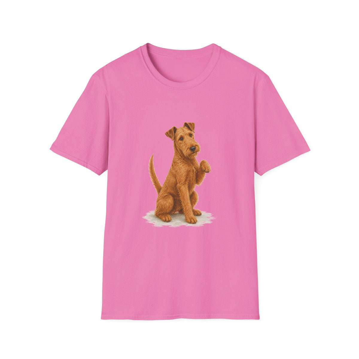 Just One Bite Irish Terrier Tee - Azalea