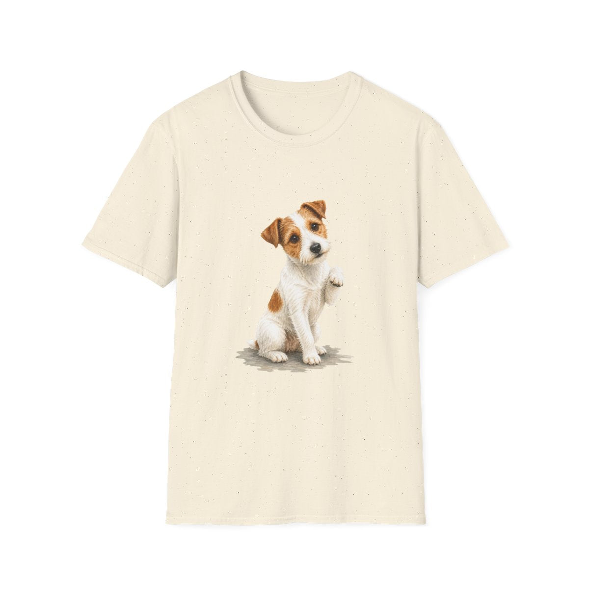 Just One Bite Jack Russell Terrier Tee - Natural
